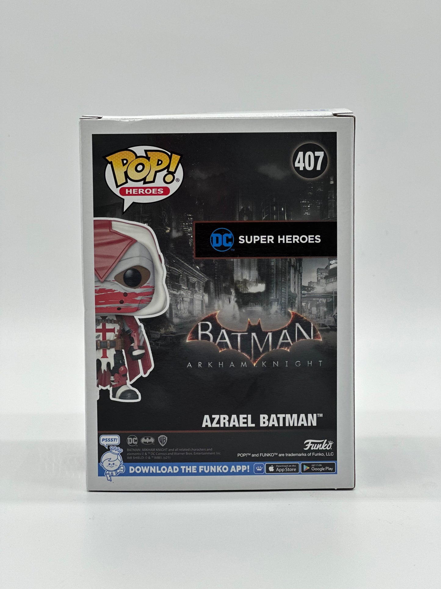 Pop! Heroes Batman Arkham Knight 407 Azrael Batman Walgreens Exclusive