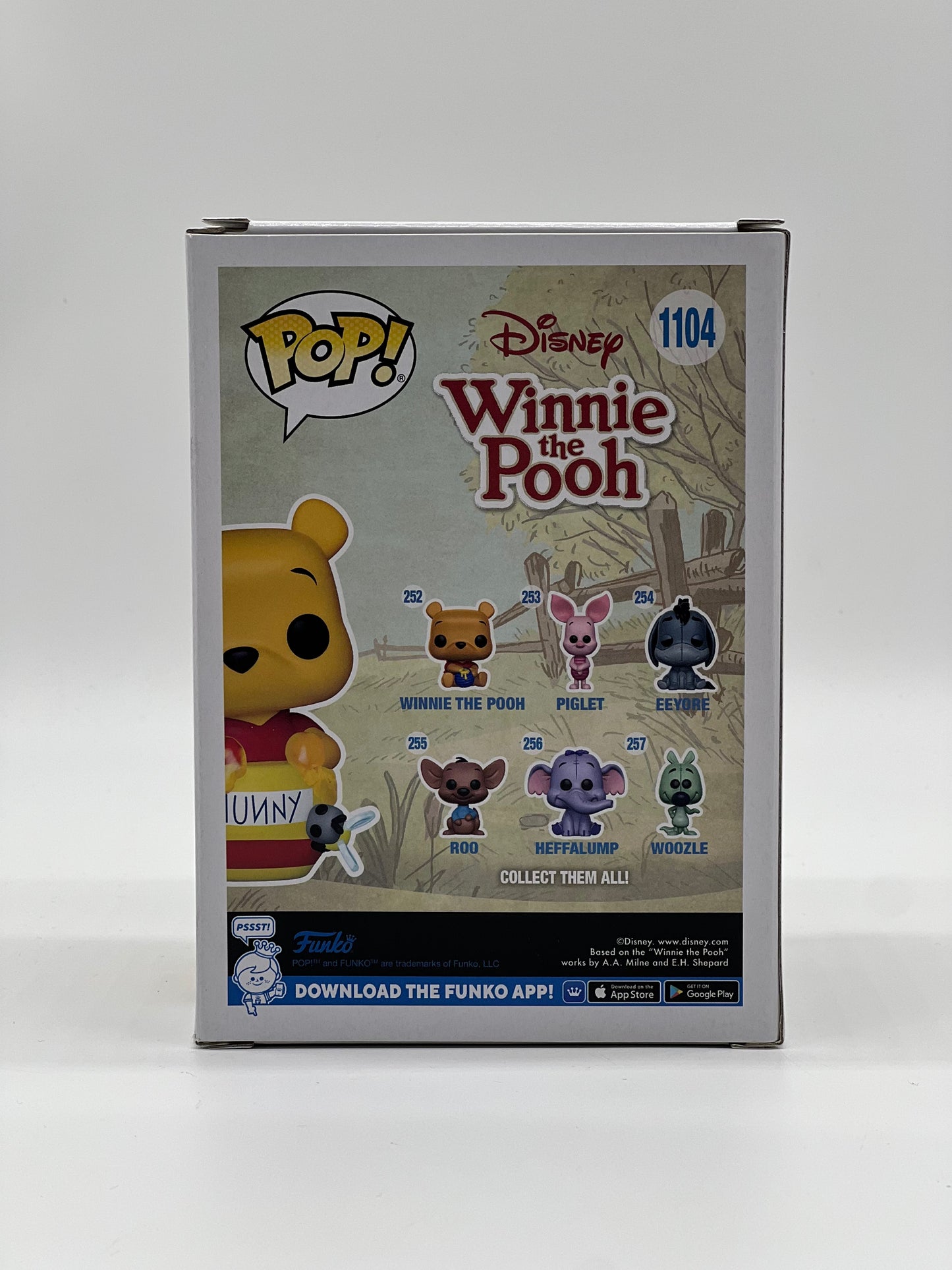 Pop! Disney Winnie The Pooh 1104 Winnie The Pooh HotTopic Exclusive