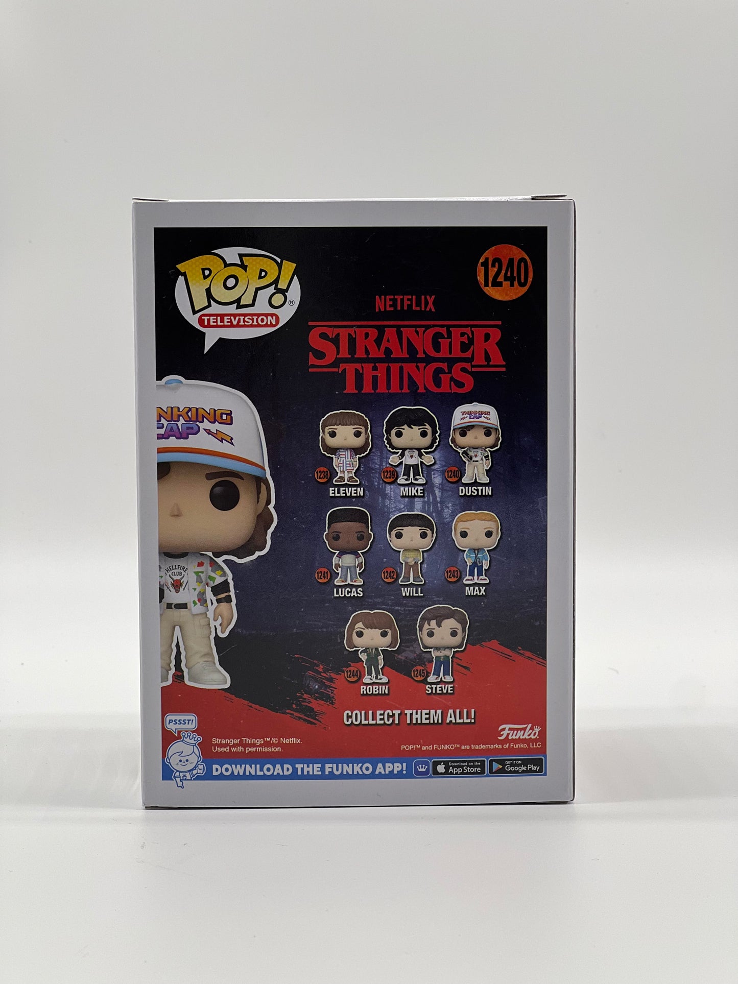 Pop! Television Netflix Stranger Things 1240 Dustin