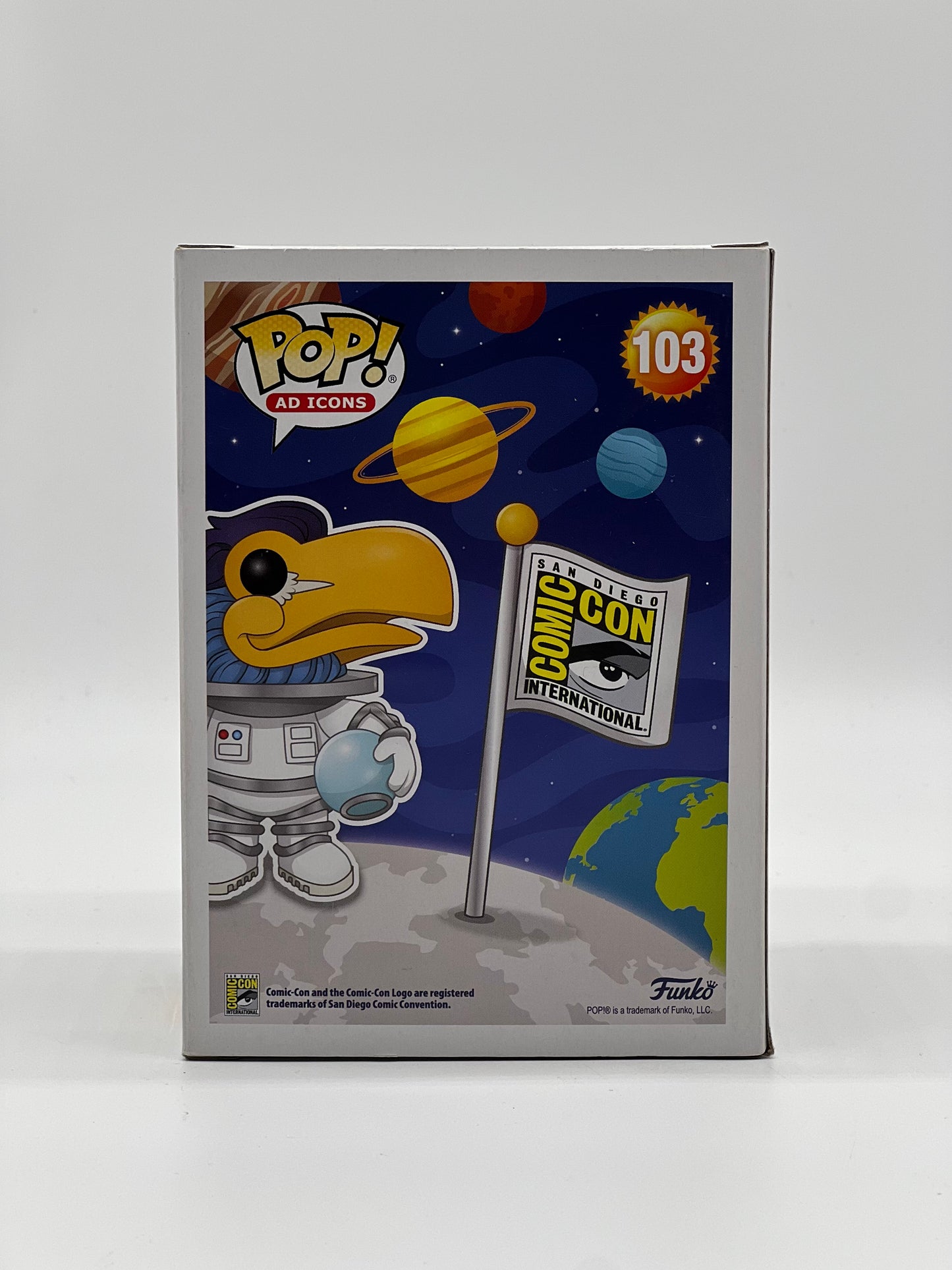 Pop! Ad Icons San Diego Comic Con International 103 Toucan 2020 Summer Convention Limited Edition Exclusive