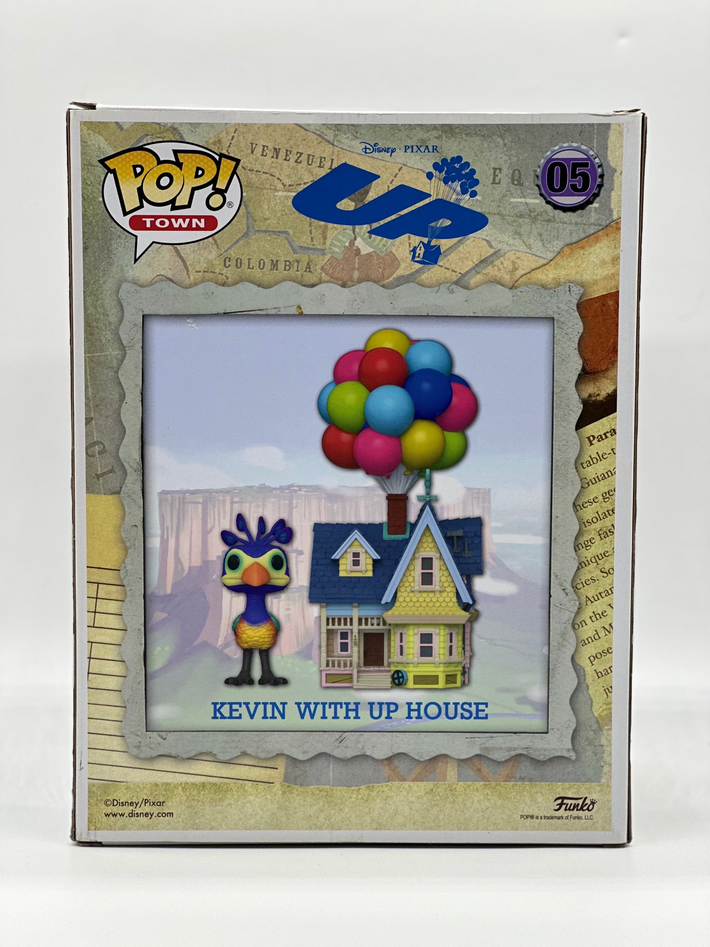 Pop! Town Pixar UP Kevin With UP House 05 2019 Fall Convention Limited Edition 10’Inch