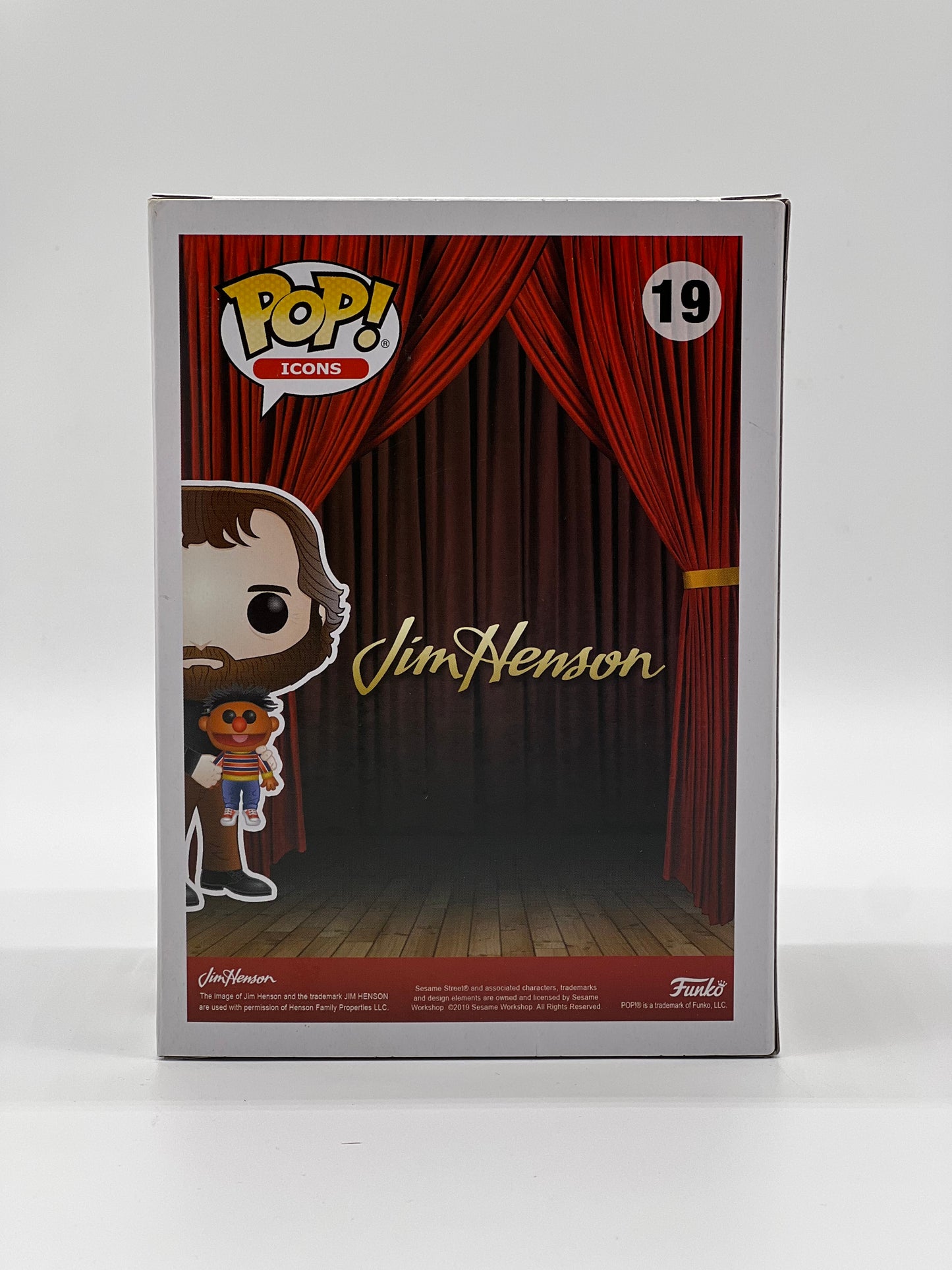 Pop! Icons Jim Henson 19 Jim Henson With Ernie San Diego Comic Con 50 International Debut Only At Target