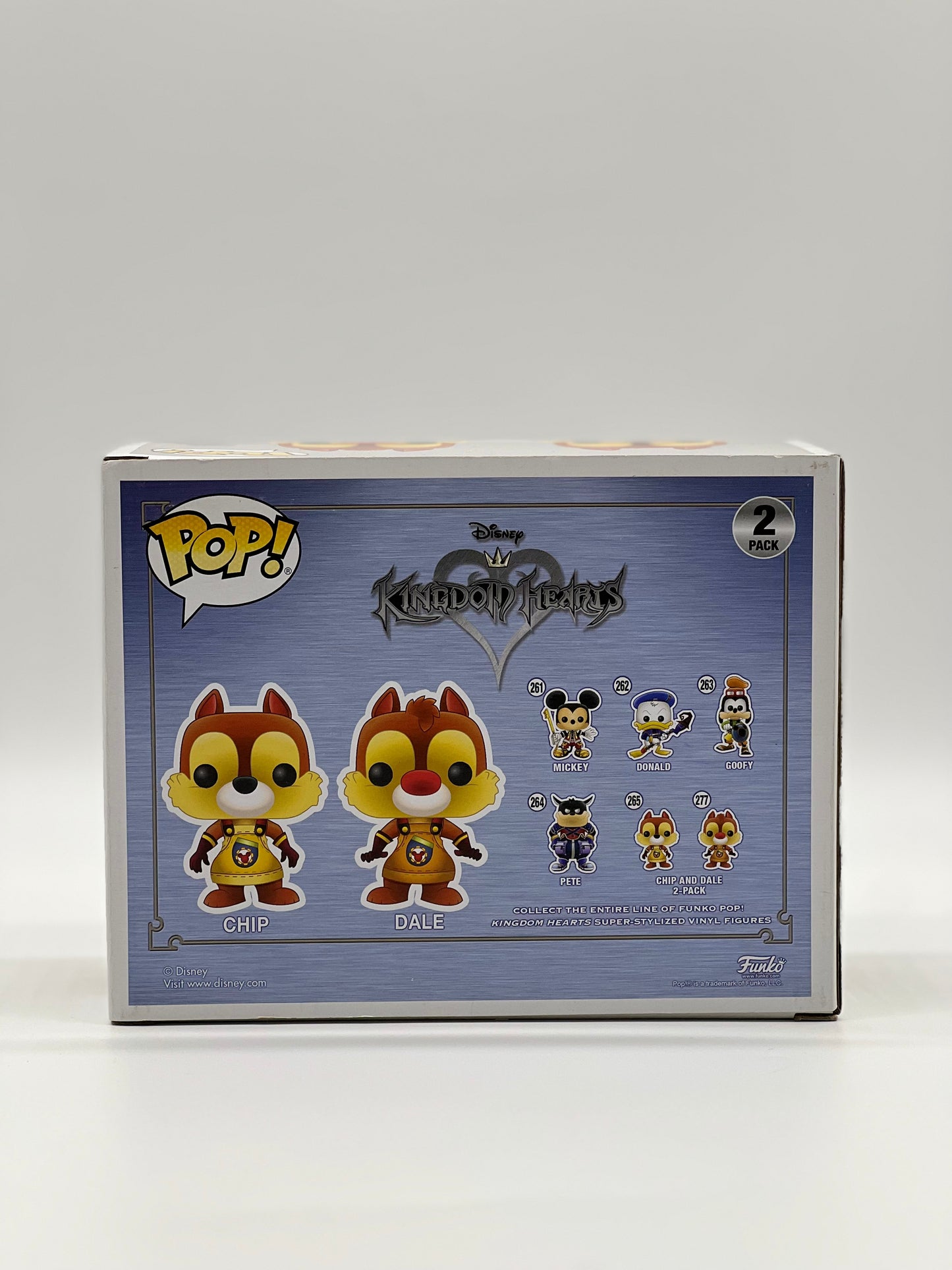 Pop! Disney Kingdom Hearts 2 Pack Chip And Dale