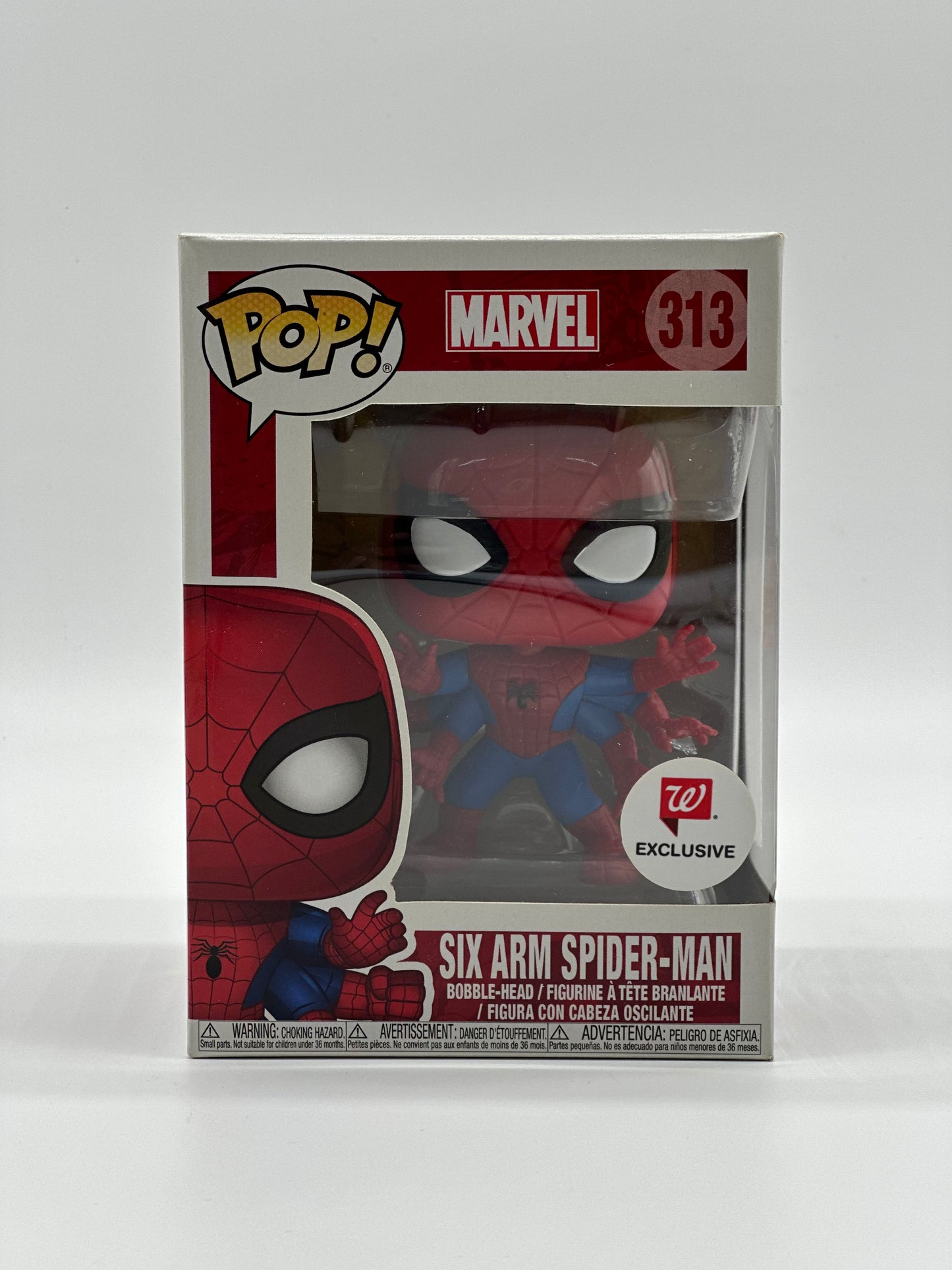 Pop! Marvel 313 Six Arm Spider-Man Walgreens Exclusive