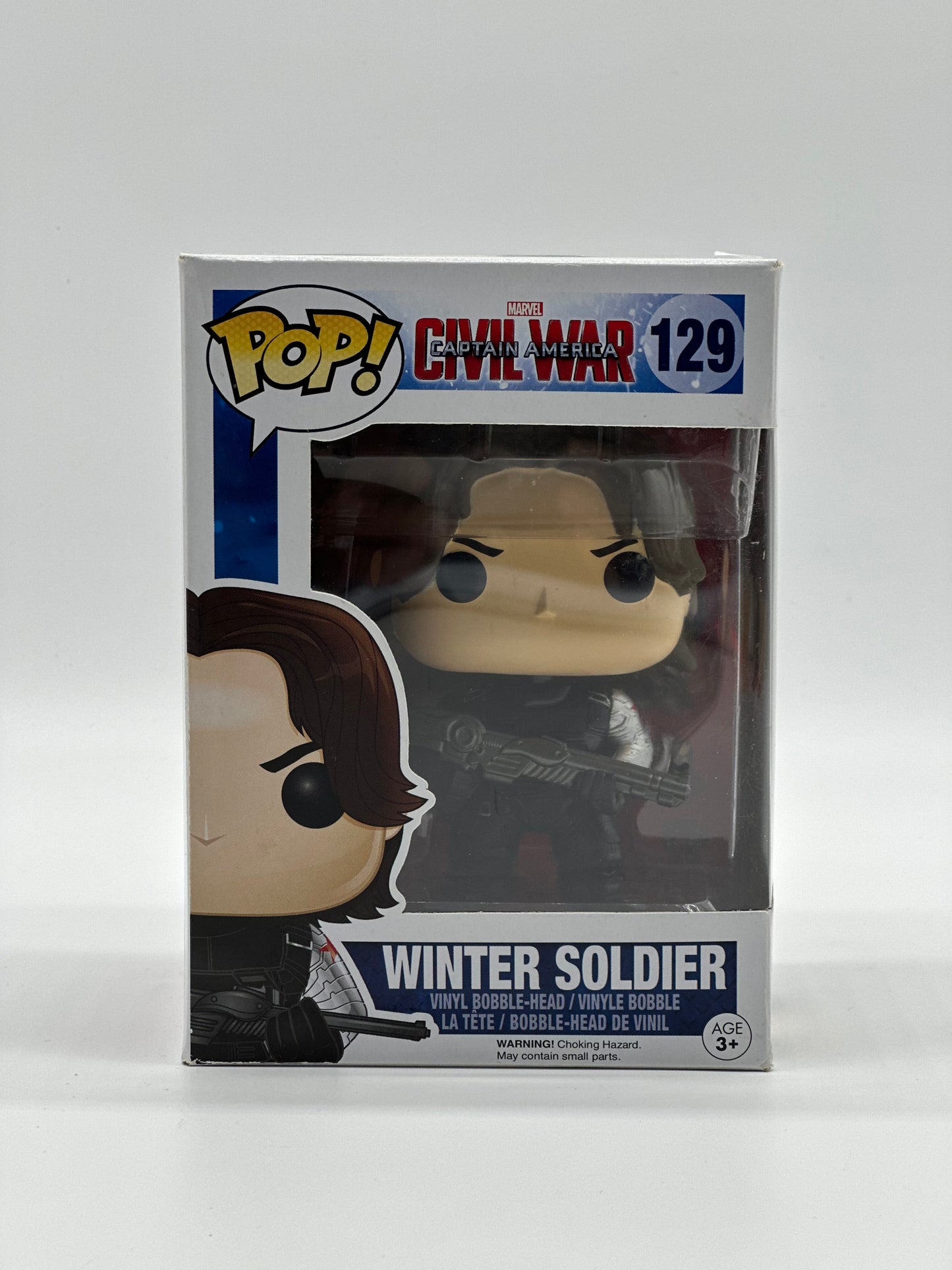 Pop! Marvel Civil War Captain America 129 Winter Soldier