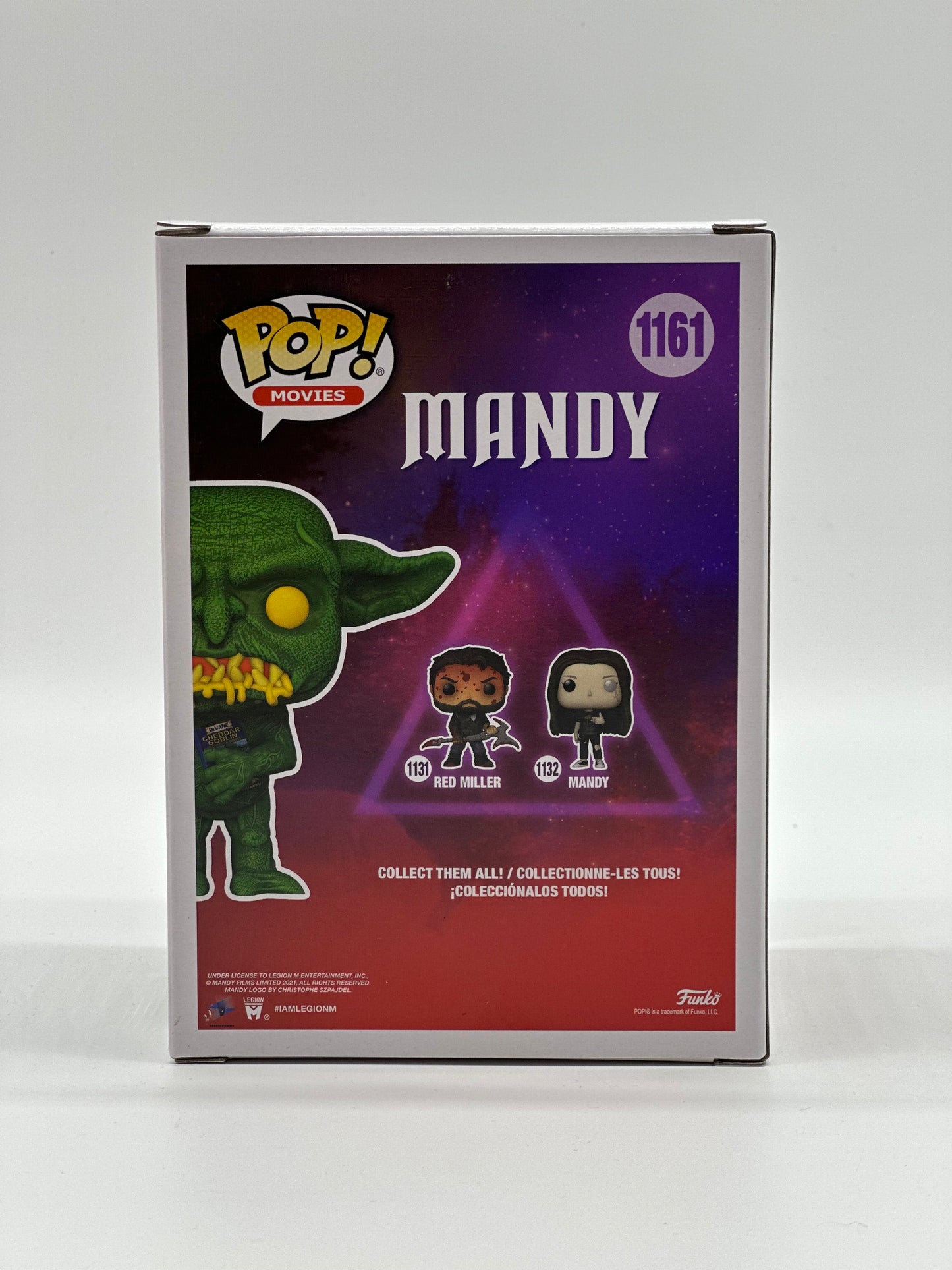 Pop! Movies Mandy 1161 Cheddar Goblin 2021 Fall Convention Limited Edition