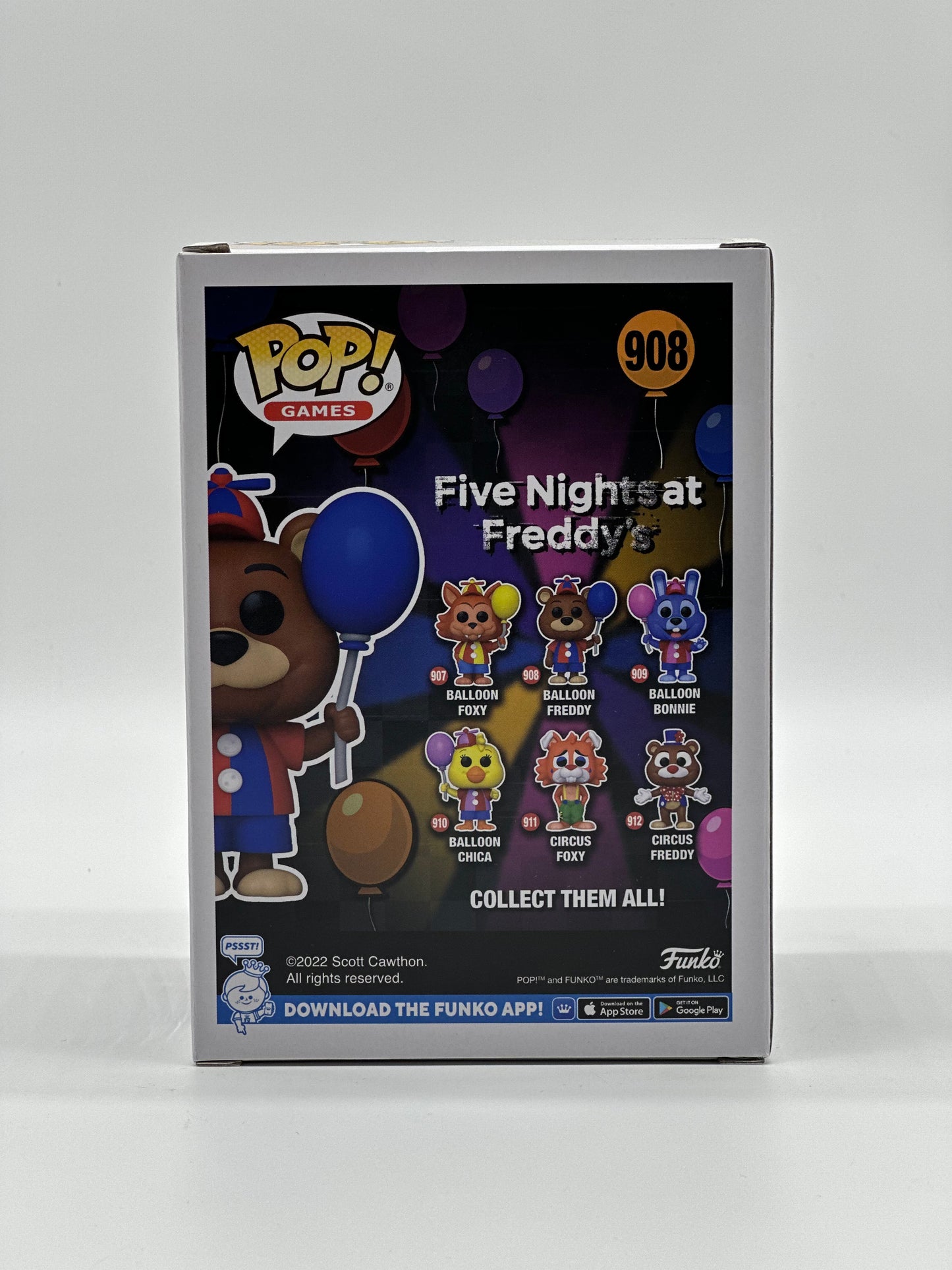 Pop! Games Five Nights At Freddy’s 908 Ballon Freddy