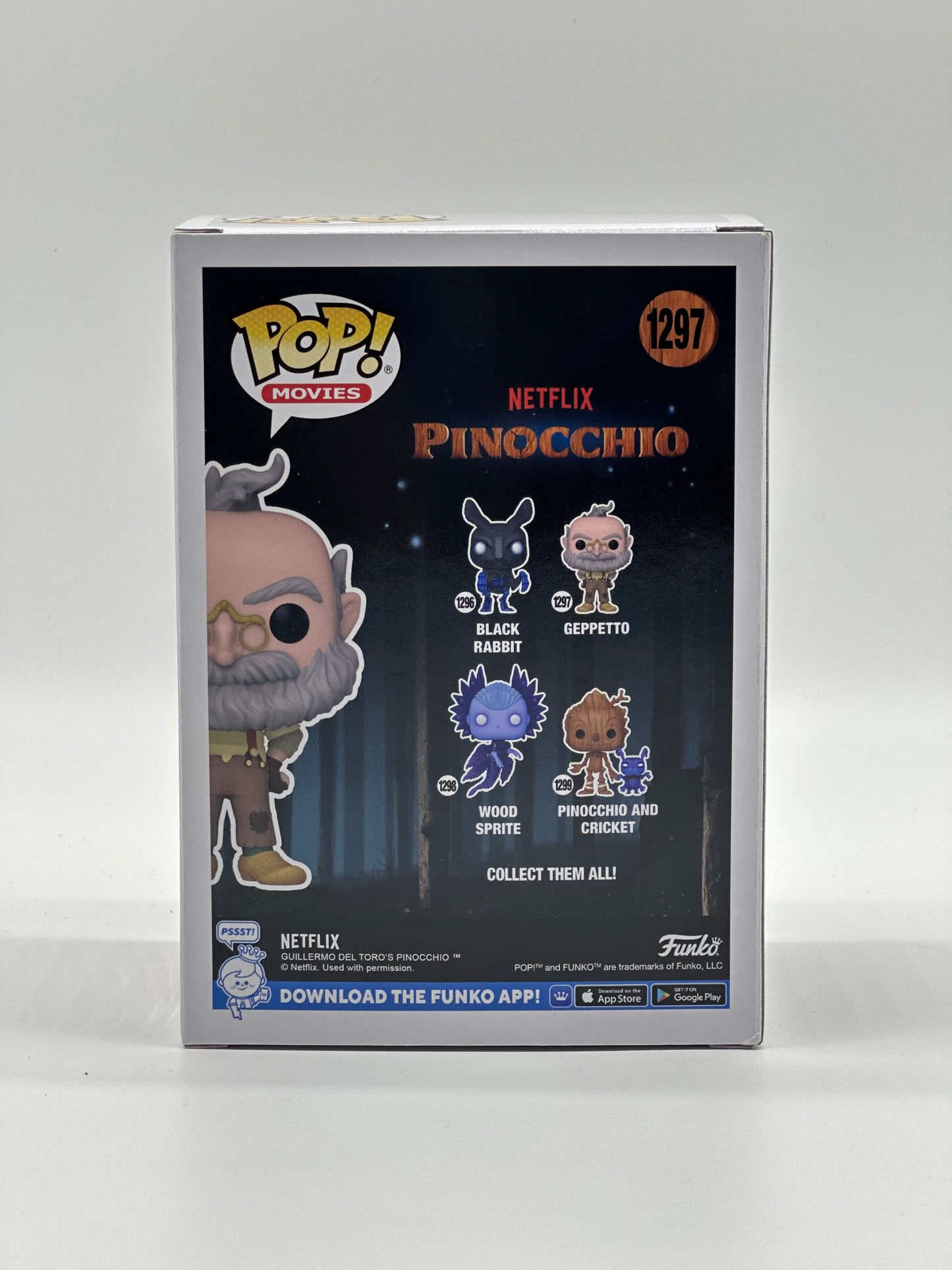 Pop! Movies Netflix Pinocchio 1297 Geppetto