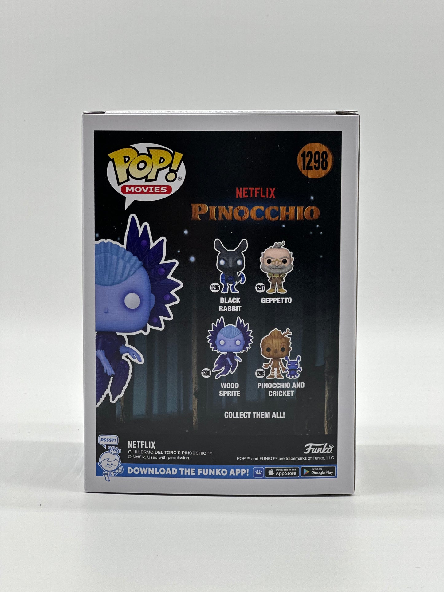 Pop! Movies Netflix Pinocchio 1298 Wood Sprite