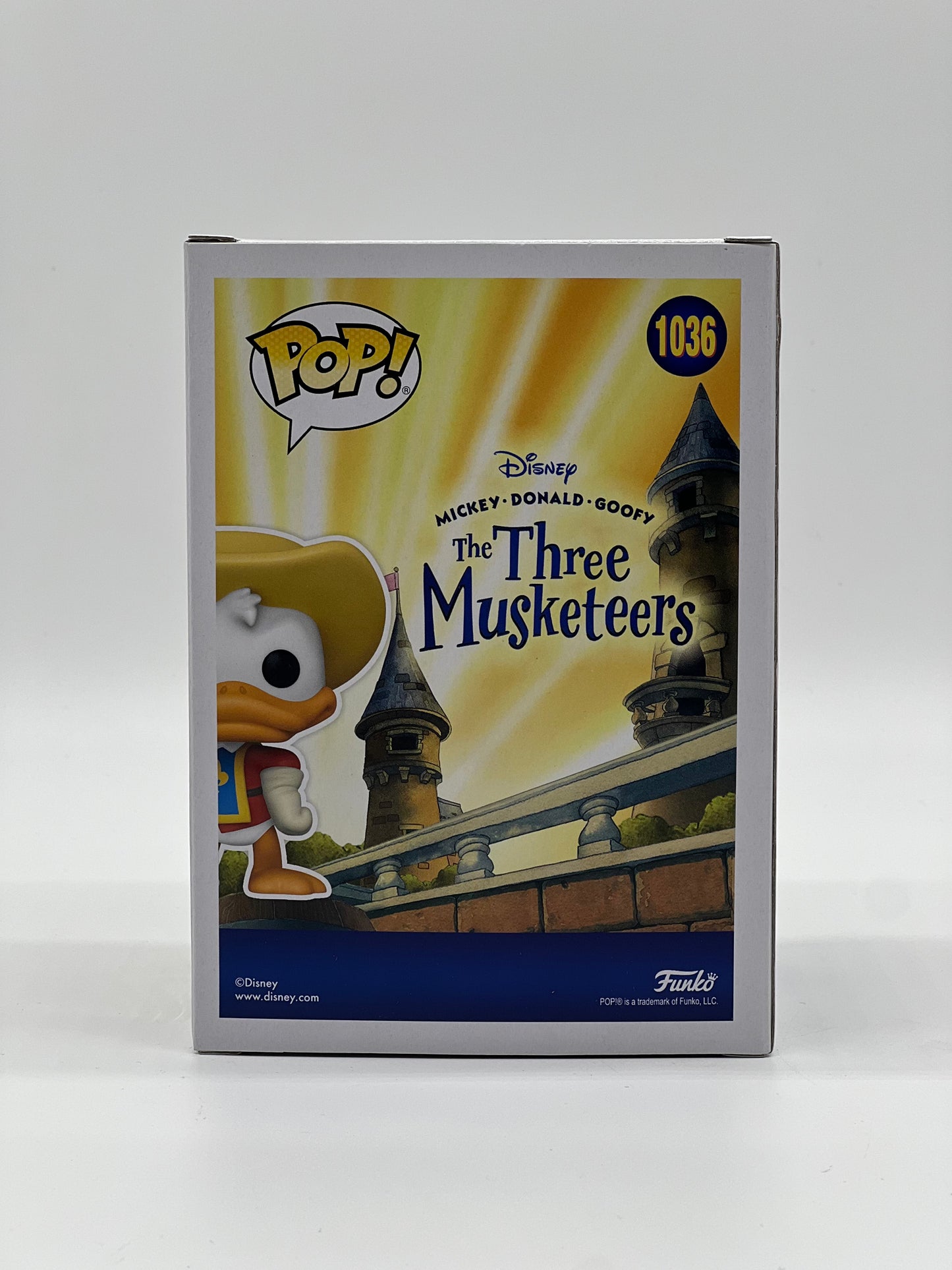 Pop! Disney Mickey•Donald•Goofy The Three Musketeers 1036 Donald Duck Wondrous Convention Limited Edition 2021