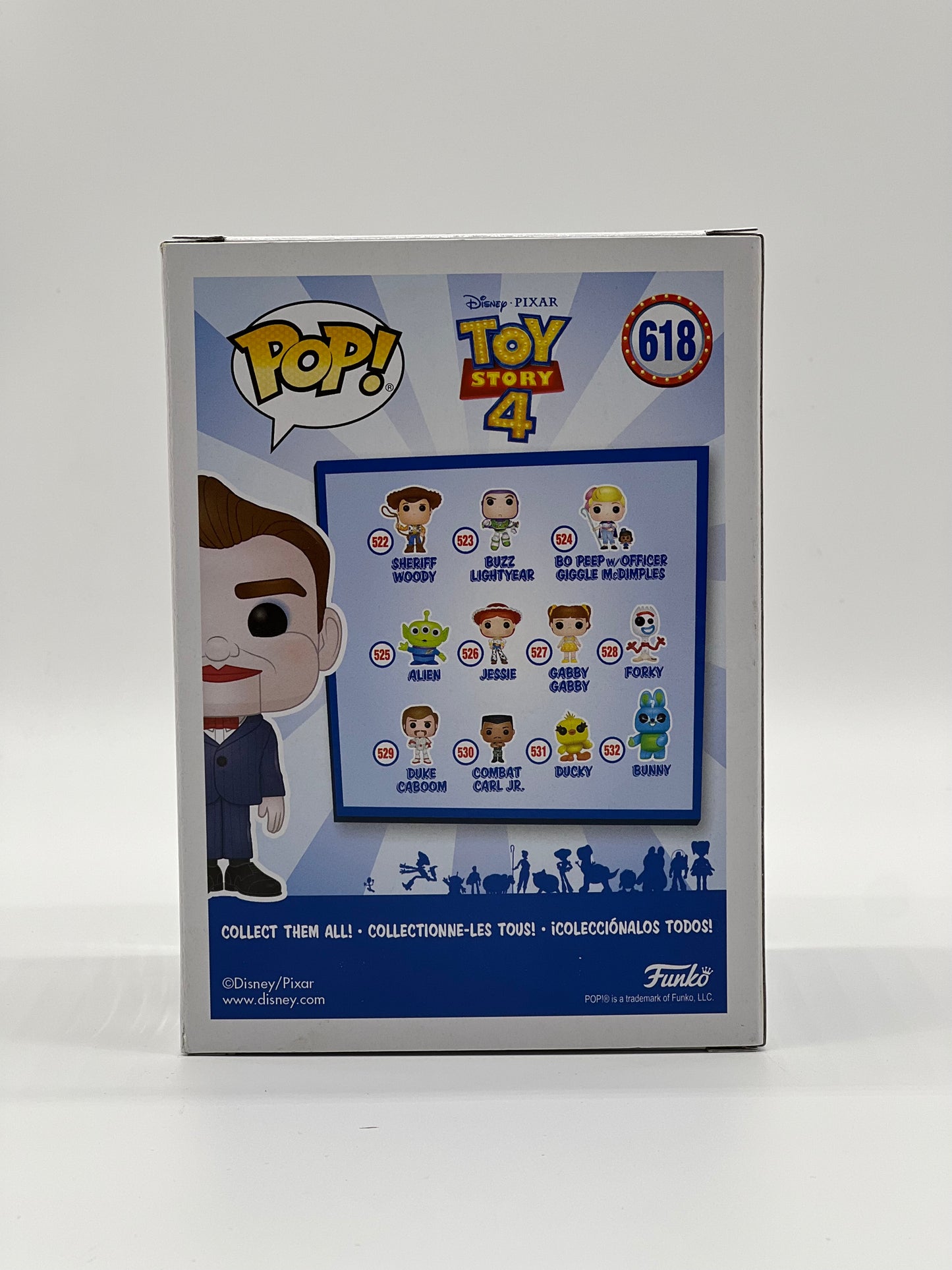 Pop! Disney Pixar Toy Story 4 618 Benson 2019 Fall Convention Limited Edition Exclusive