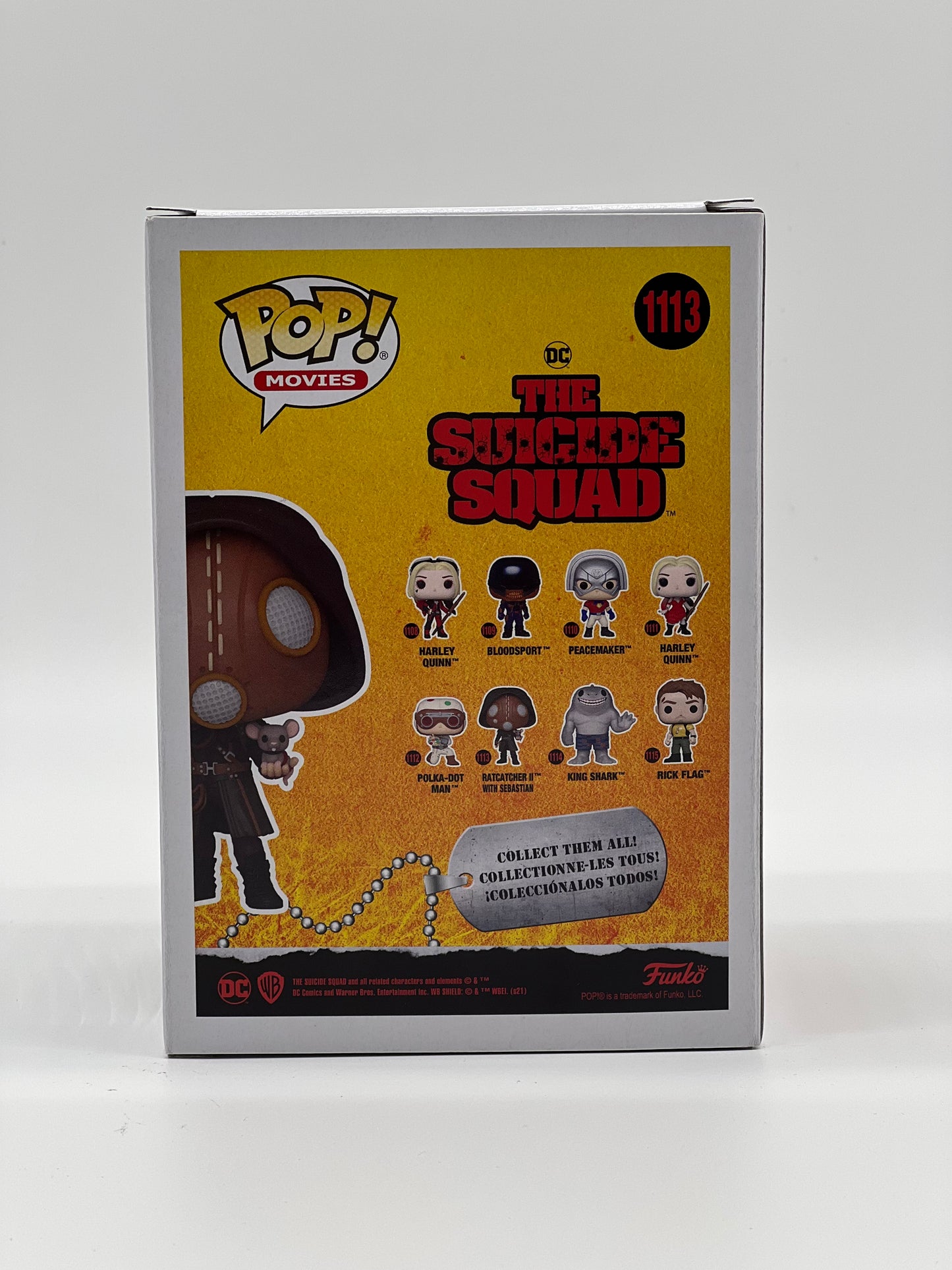 Pop! Movies DC The Suicide Squad 1113 Ratcatcher II With Sebastian