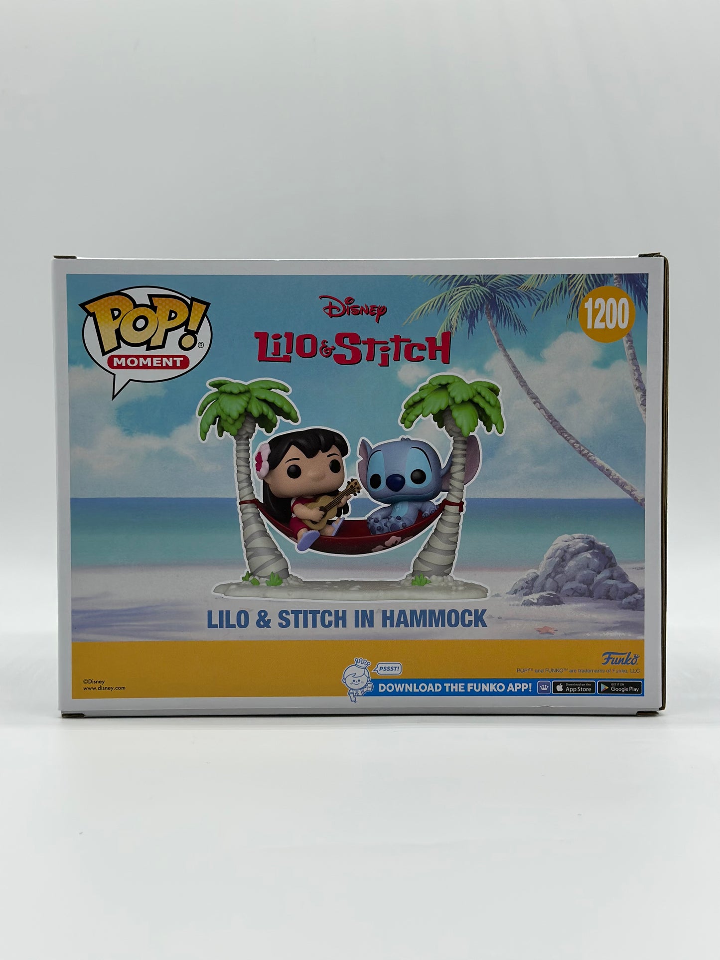 Pop! Moment Disney Lilo & Stitch 1200 Lilo & Stitch In Hammock HotTopic Exclusive