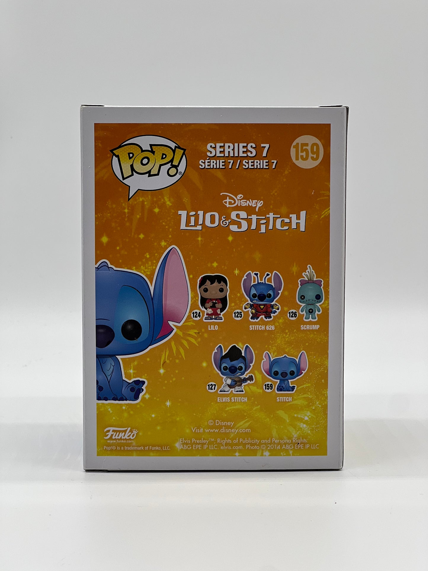 Pop! Disney 159 Stitch Diamond Collection HotTopic Exclusive