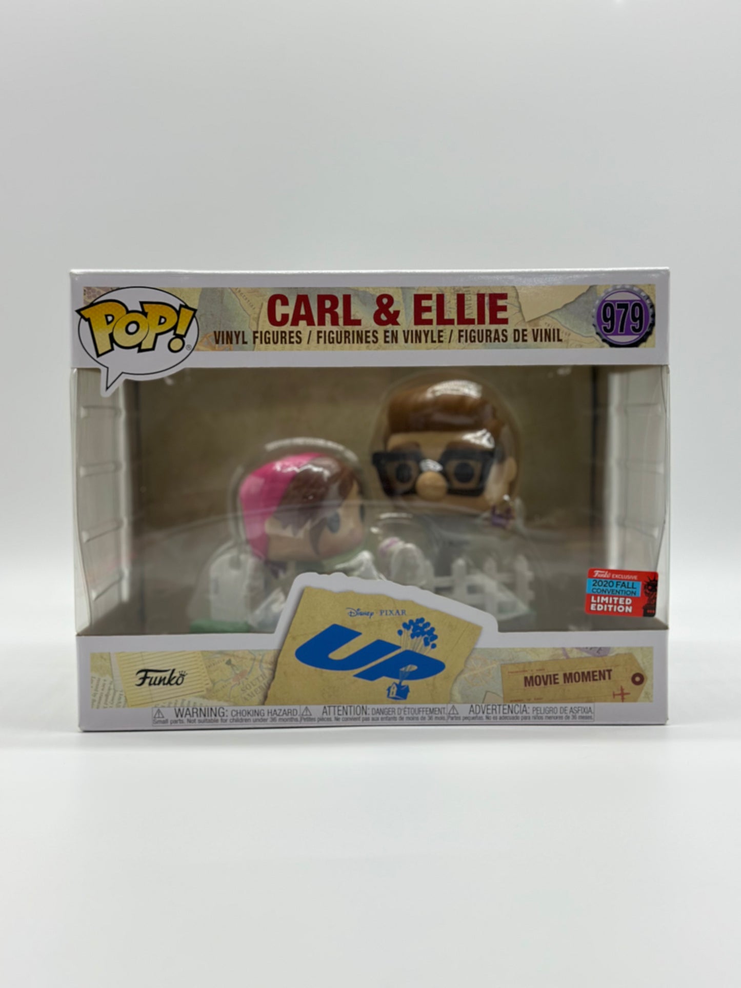 Pop! Movie Moment Disney Pixar UP 979 Carl & Ellie 2020 Fall Convention Limited Edition Exclusive