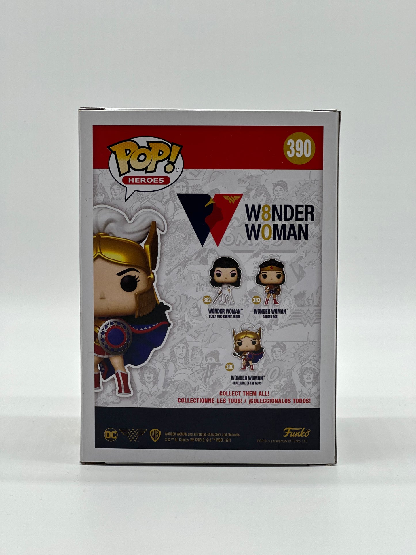 Pop! Heroes W8nder Woman 390 Wonder Woman Challenge Of The Gods