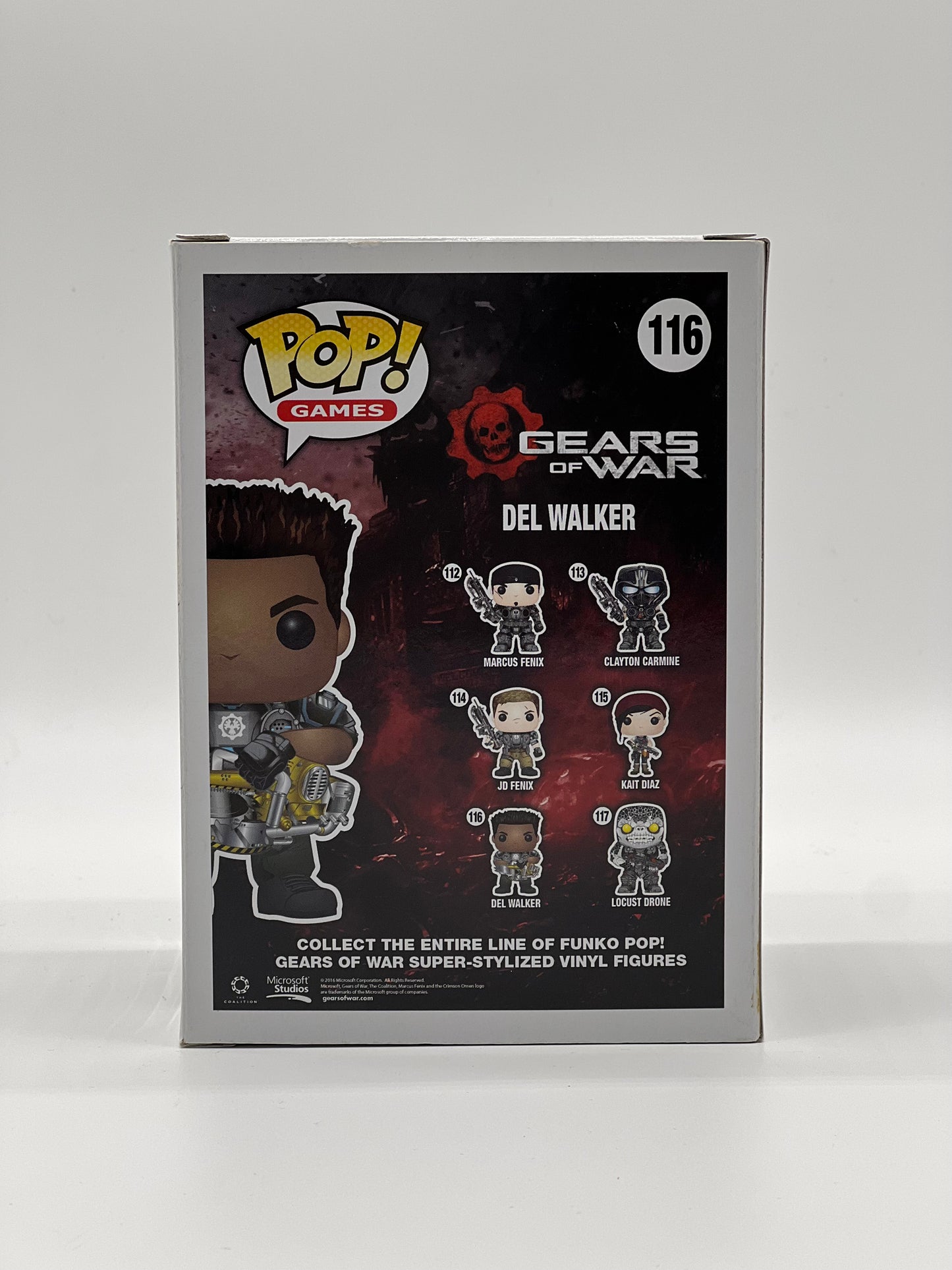 Pop! Games Gears OF War 116 Del Walker