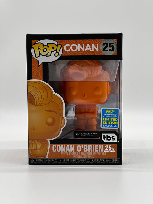 Pop! Conan 25 Conan O’Brien 25TH Anniversary 2019 Summer Convention Limited Edition Exclusive