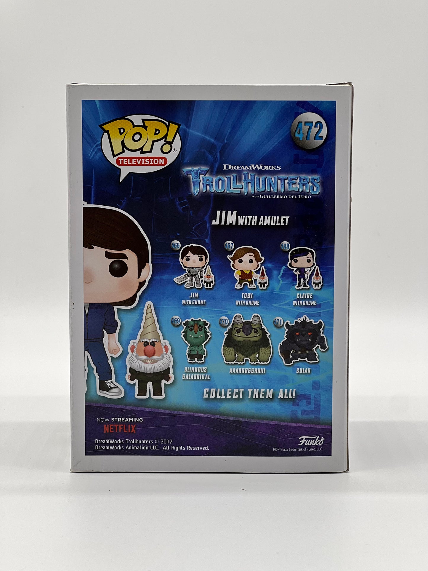 Pop! Television DreamWorks TrollHunters From Guillermo Del Toro 472 Jim With Amulet