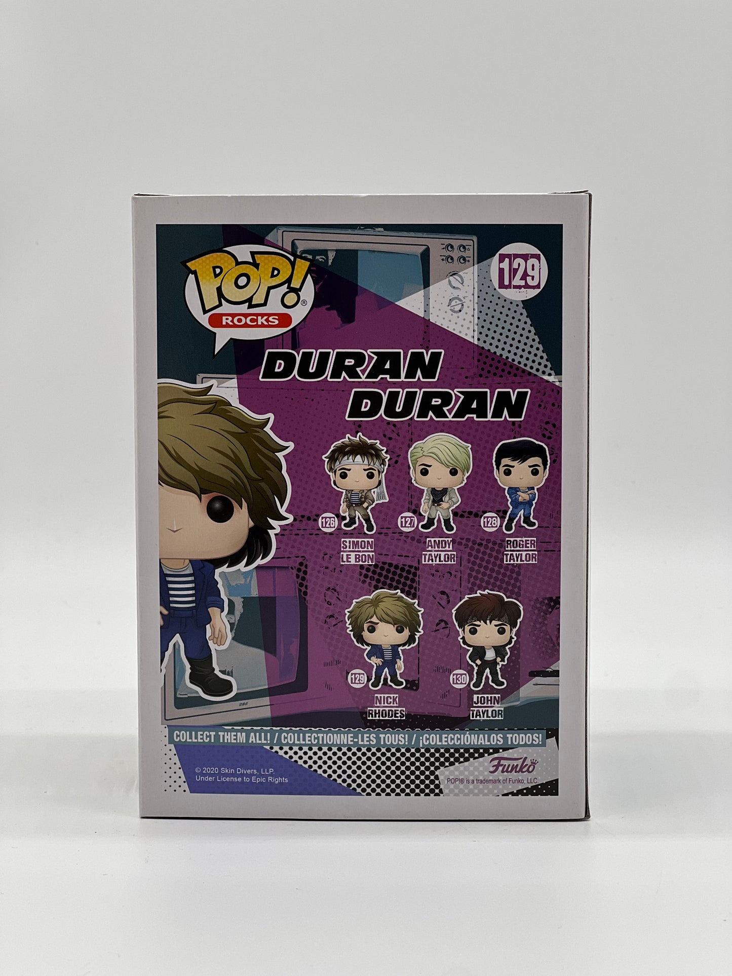 Pop! Rocks Duran Duran 129 Nick Rhodes