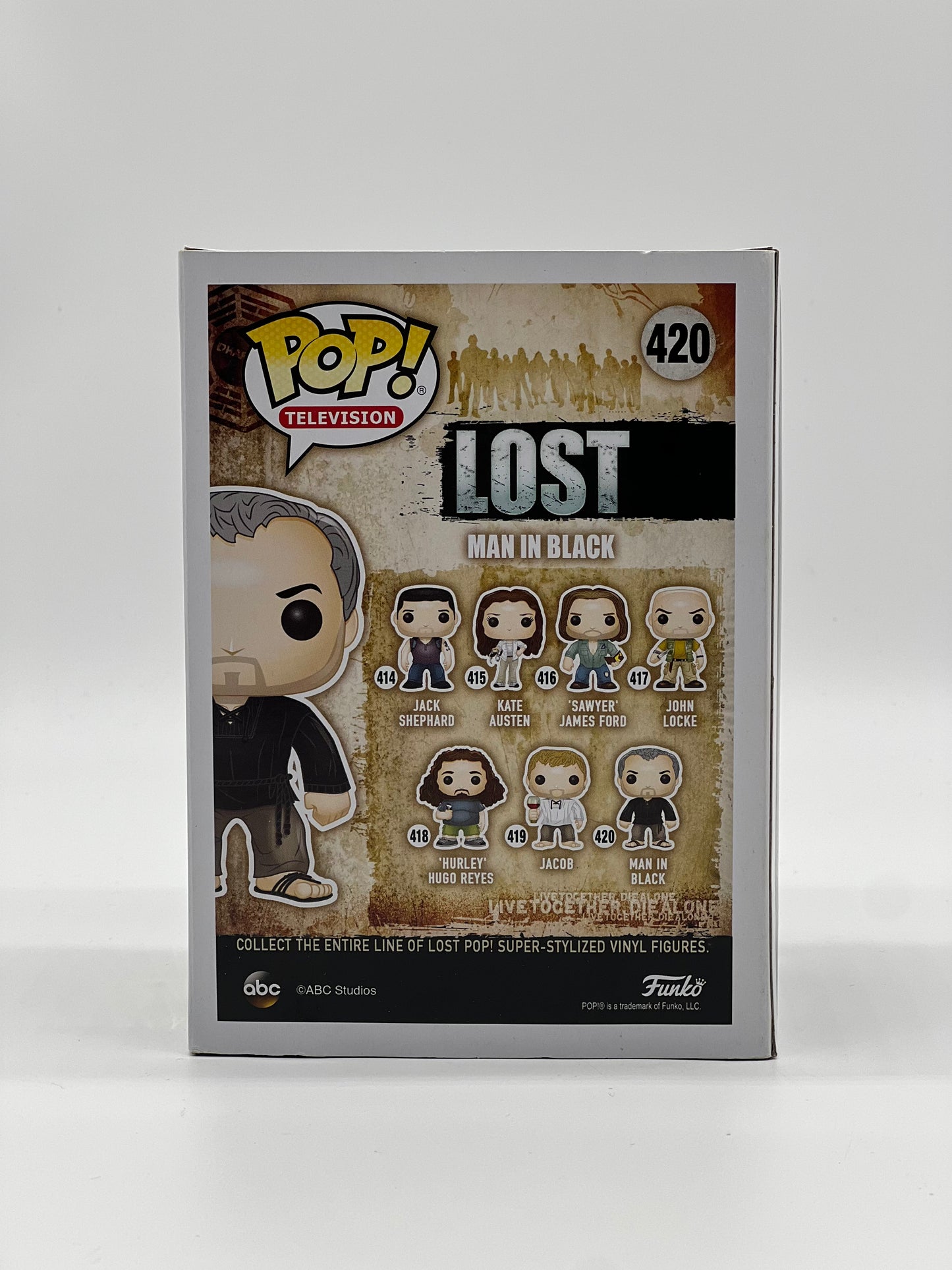 Pop! Television Lost 420 Man In Black