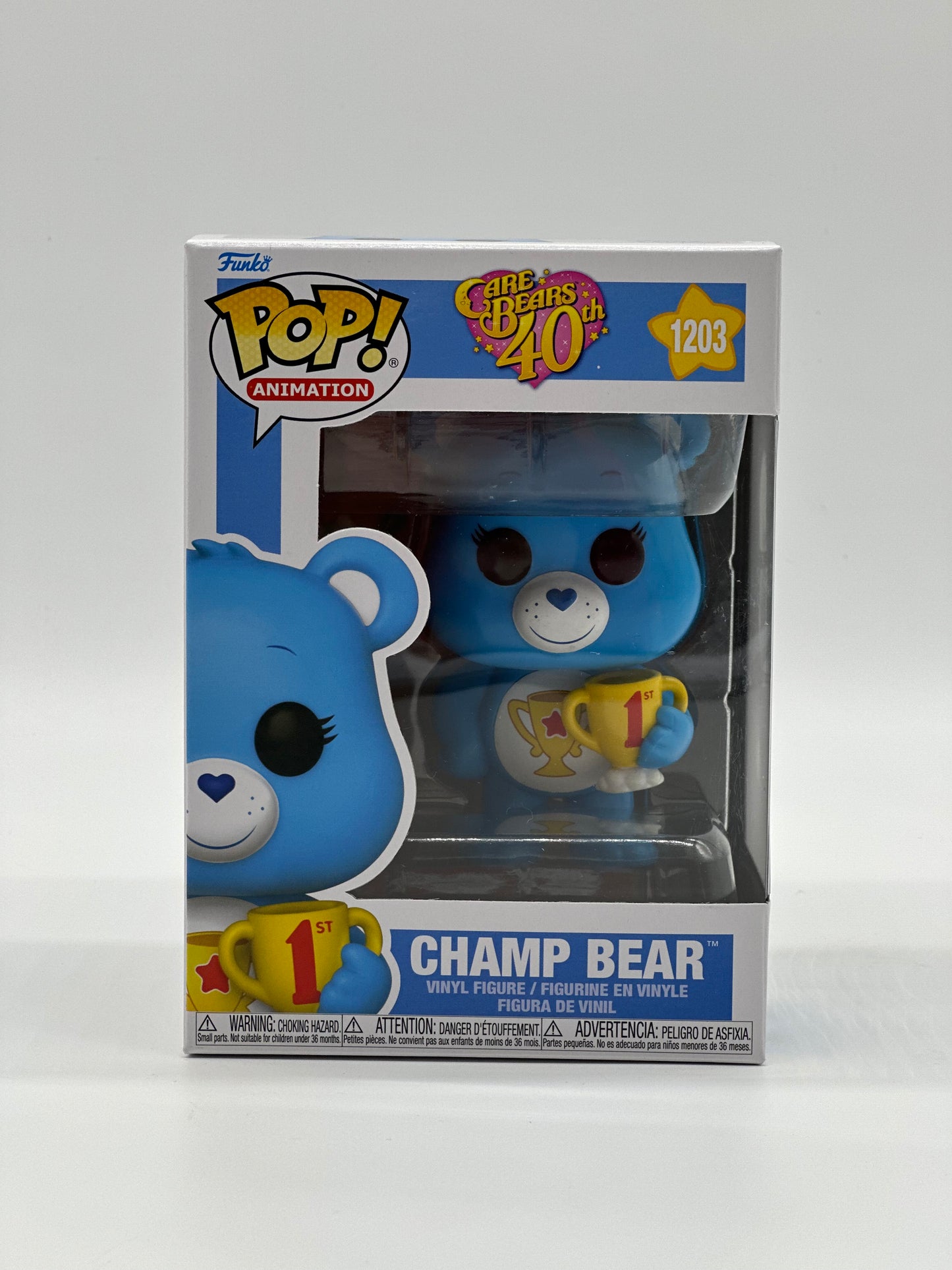 Pop! Animation Care Bears 40TH 1203 Champ Bear