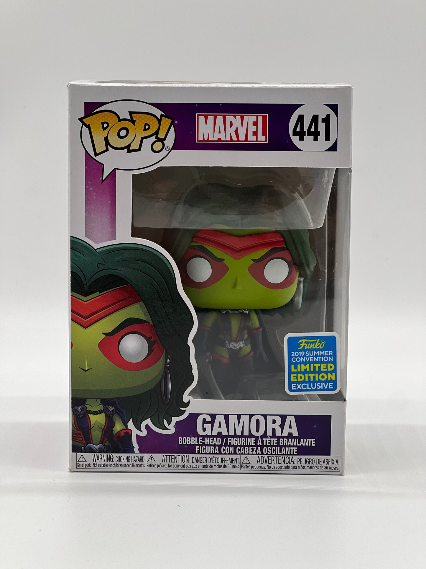 Pop! Marvel 441 Gamora 2019 Summer Convention Limited Edition Exclusive