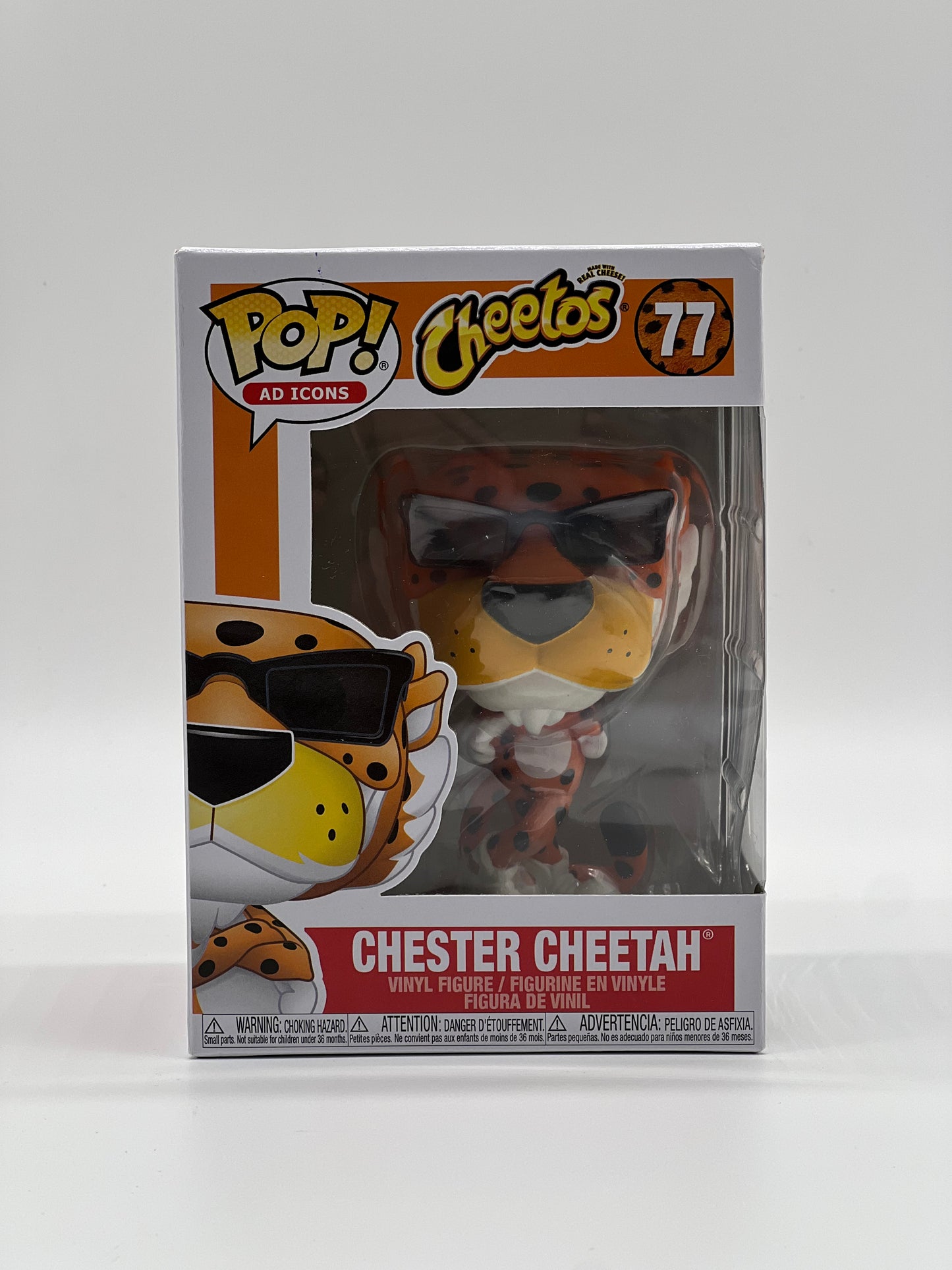 Pop! Ad Icons Cheetos Made With Real Cheese! 77 Chester Cheetah