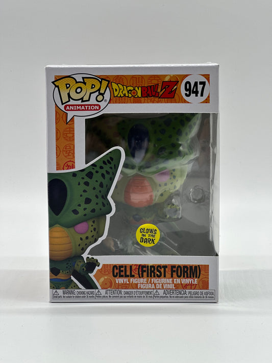 Pop! Animation Dragon Ball Z 947 Cell (First Form) Glows In The Dark Only At Walmart