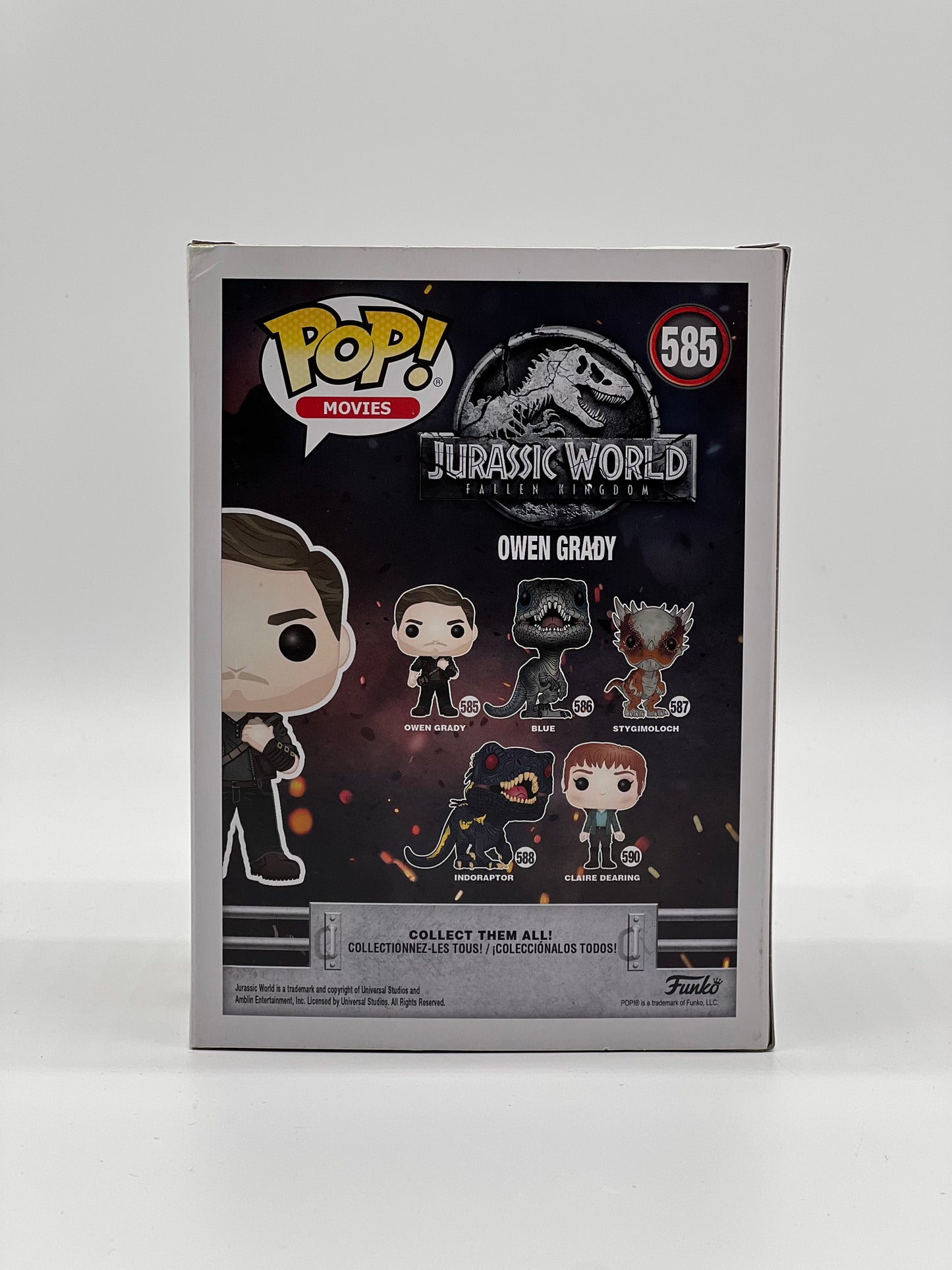 Pop! Movies Jurassic World Fallen Kingdom 585 Owen Grady