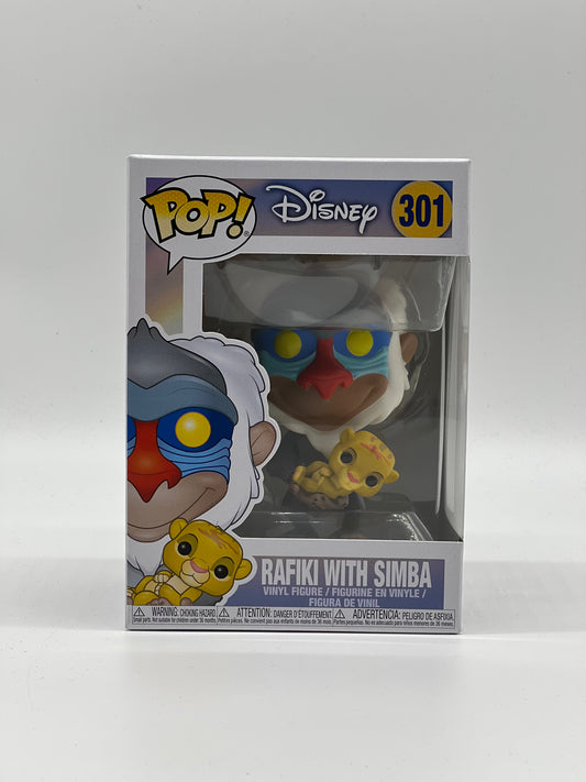 Pop! Disney 301 Rafiki With Simba