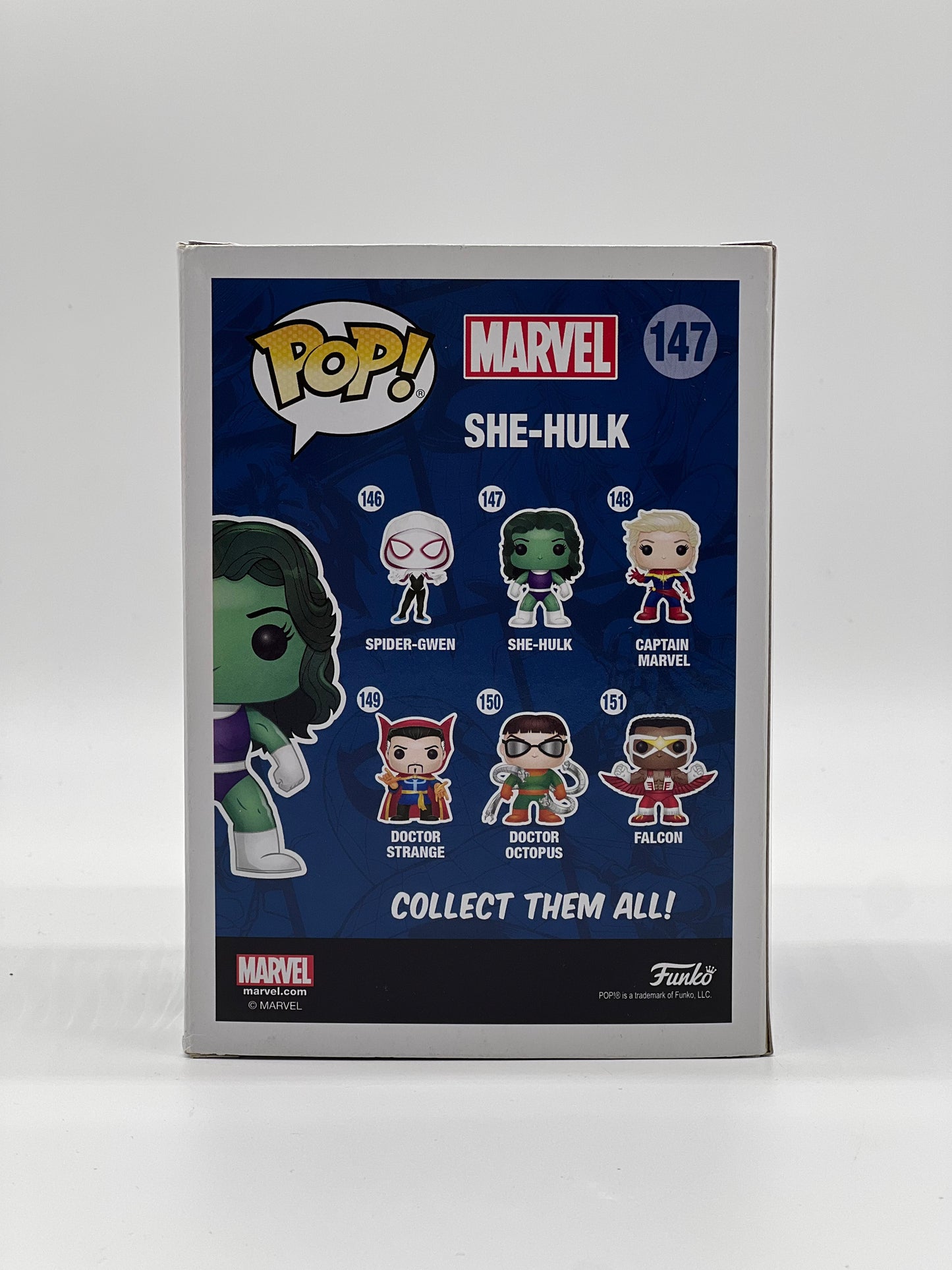 Pop! Marvel 147 She-Hulk Glows In The Dark Stanlee’s Comikaze Exclusive