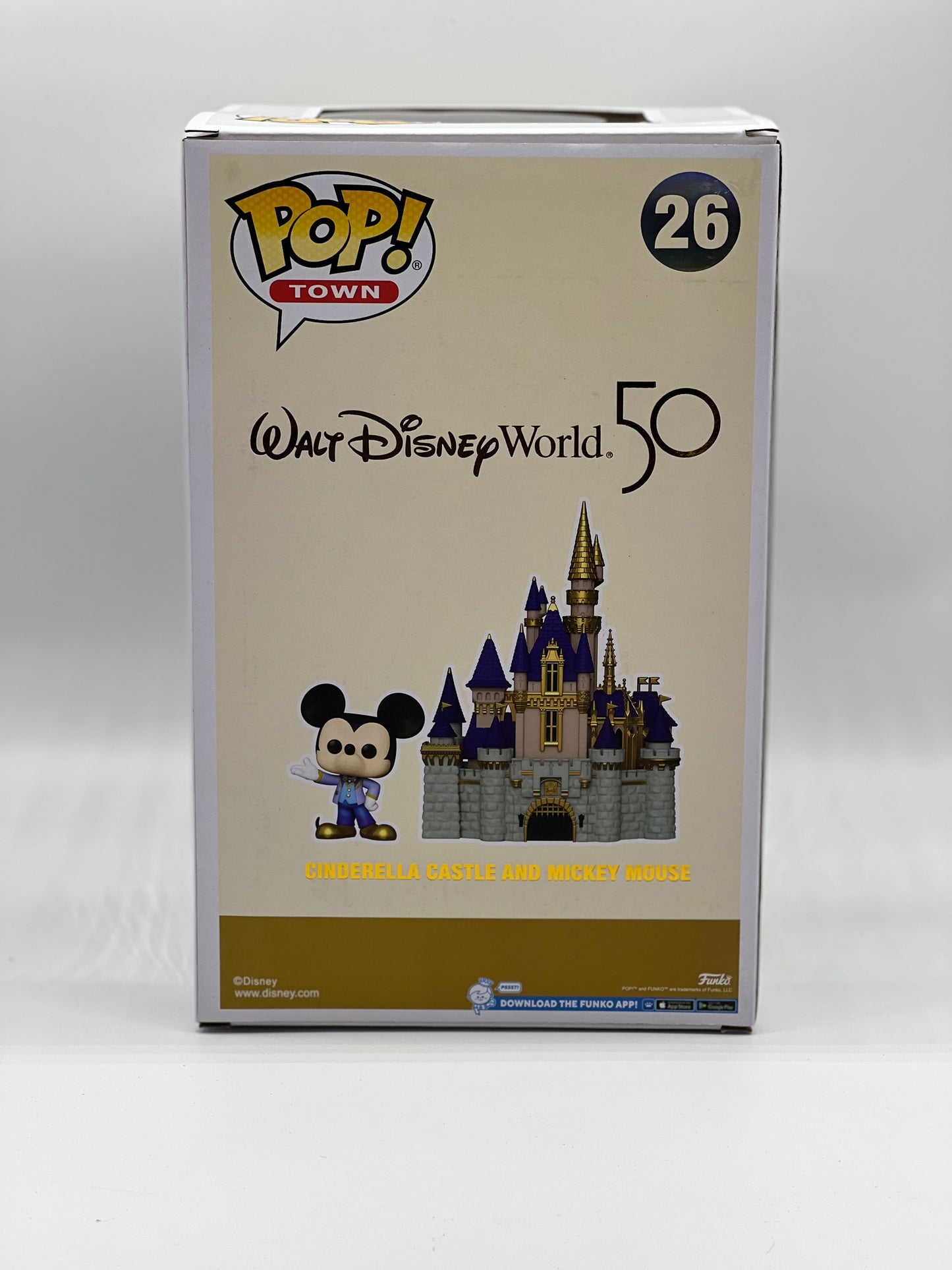 Pop! Town Walt Disney World. 50 26 Cinderella Castle And Mickey Mouse