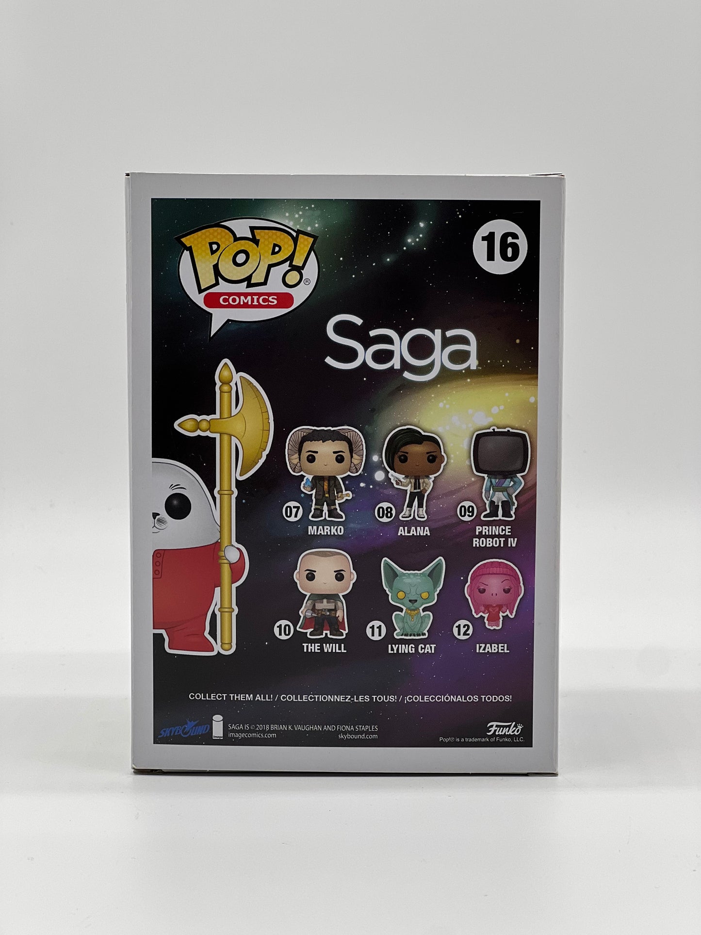 Pop! Comics Saga 16 Ghus In Pajamas Flocked 2018 Summer Convention Limited Edition