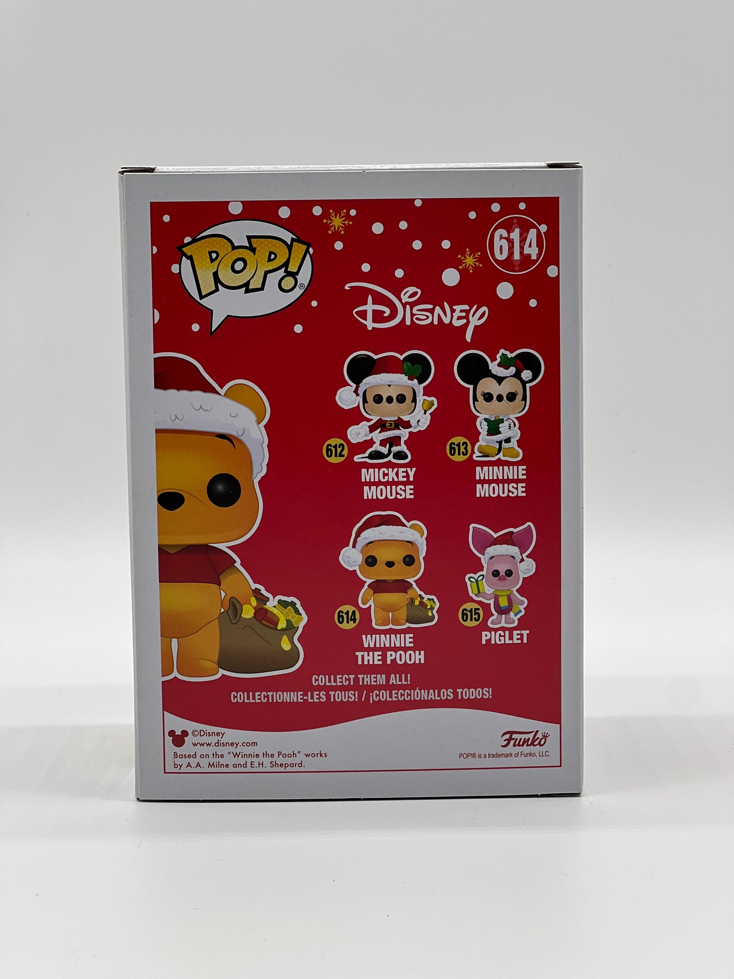 Pop! Disney 614 Winnie The Pooh Diamond Collection HotTopic Exclusive