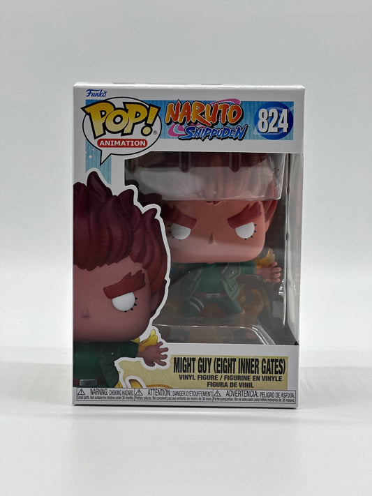 Pop! Animation Shonen Jump Naruto Shippuden 824 Might Guy (Eight Inner Gates)