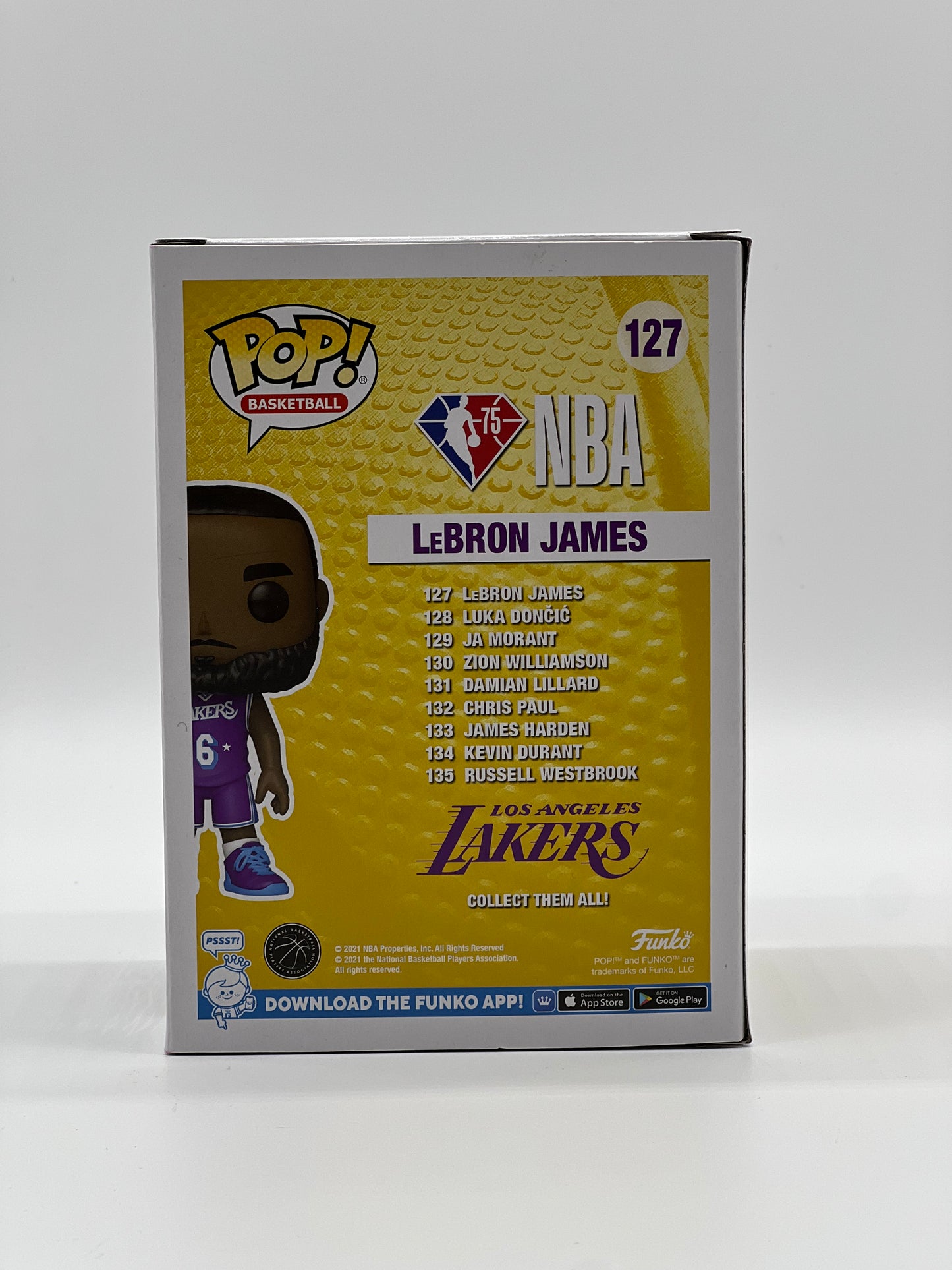 Pop! Basketball Los Angeles Lakers 127 LeBron James