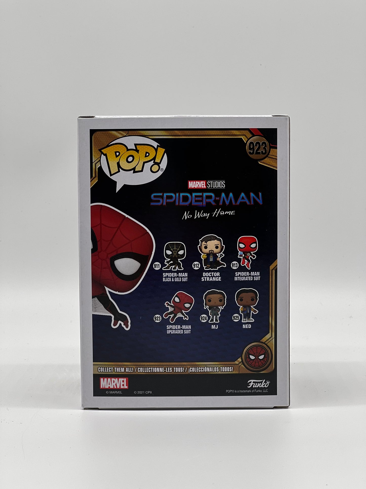 Pop! Marvel Spider-Man No Way Home 923 Spider-Man Upgraded Suit