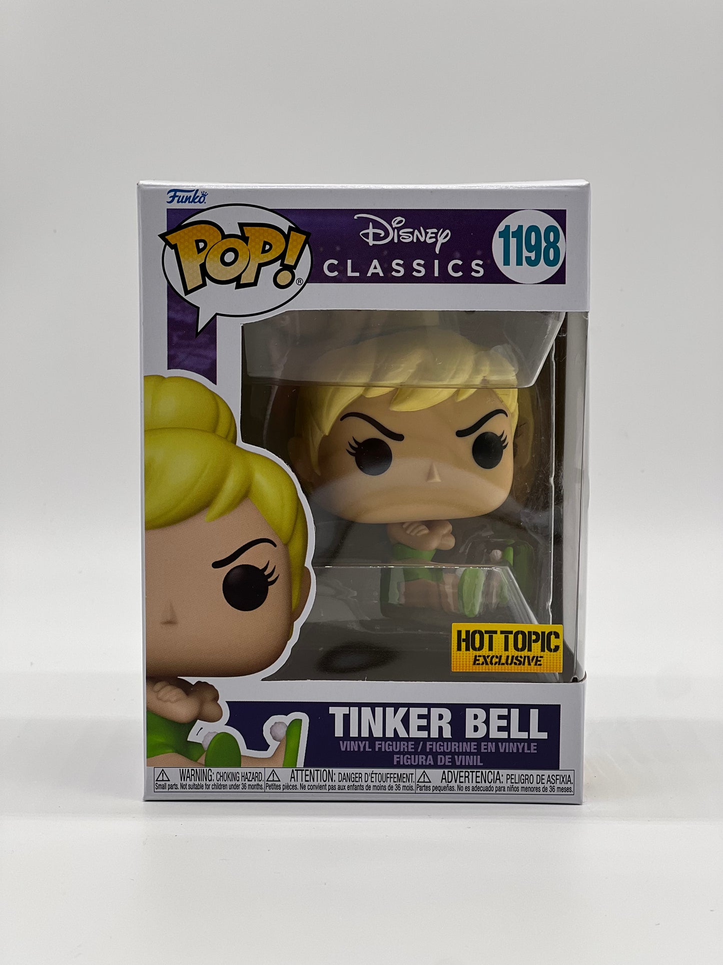 Pop! Disney Classics 1198 Tinker Bell HotTopic Exclusive