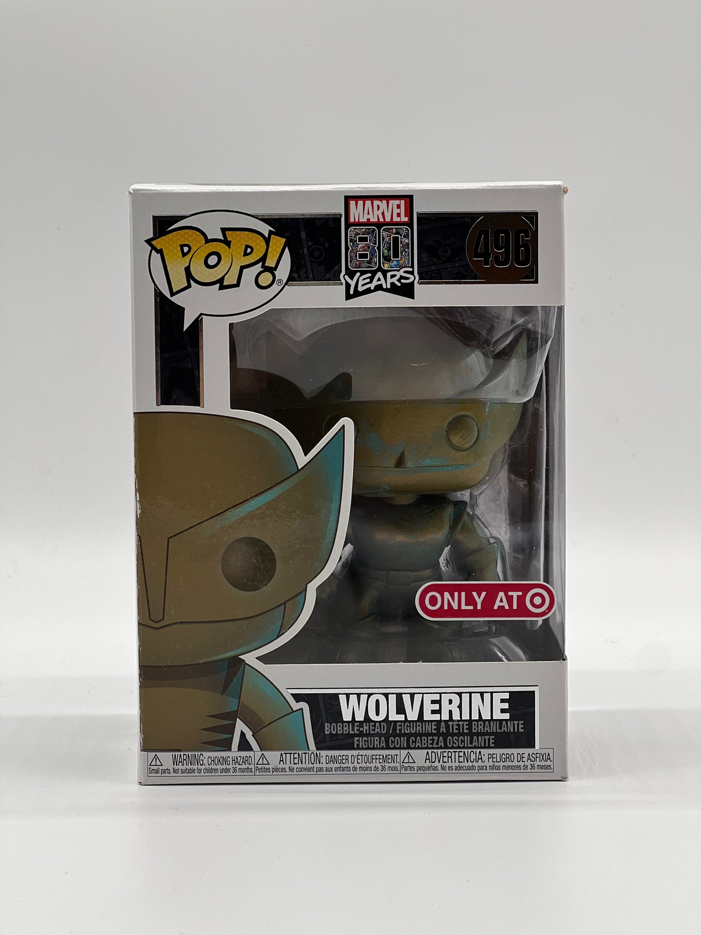 Pop! Marvel 80 Years 496 Wolverine Only At Target