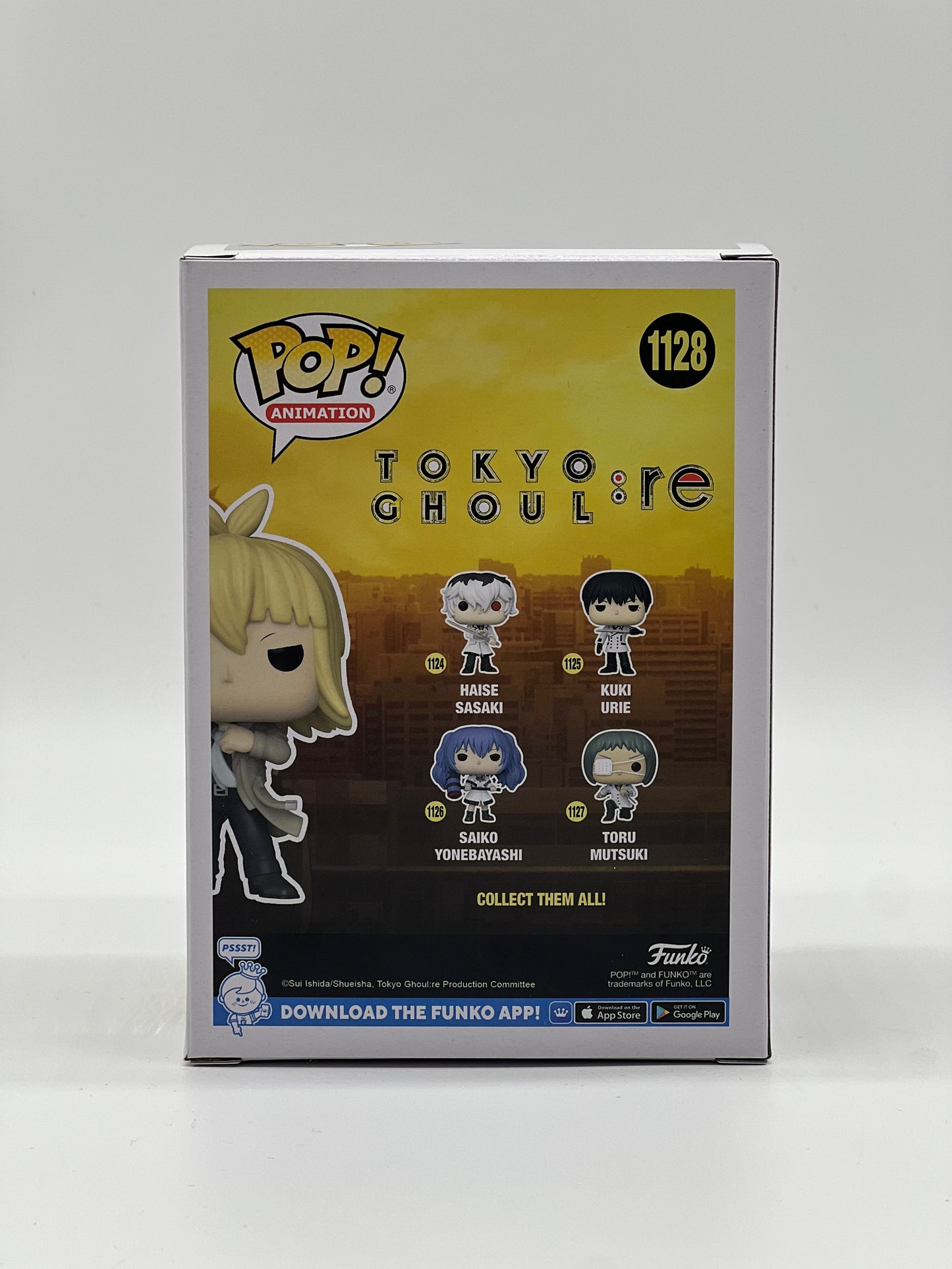 Pop! Animation Tokyo Ghoul: re 1128 Ginshi Shirazu Specialty Series Limited Edition Exclusive