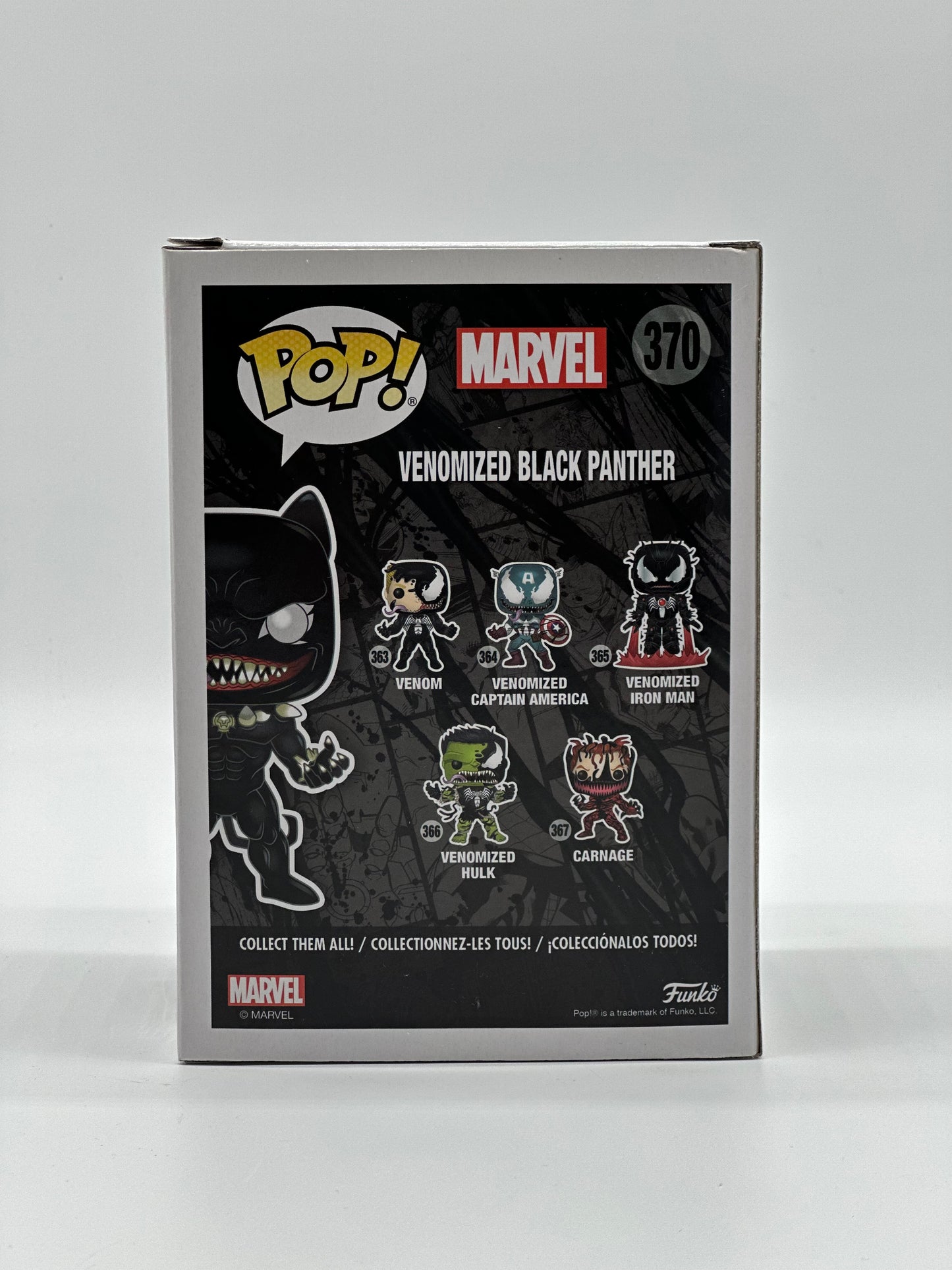 Pop! Marvel Venom 370 Venomized Black Panther