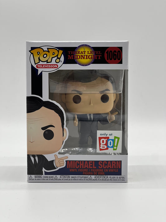 Pop! Television Threat Level Midnight 1060 Michael Scarn Only At Go! Exclusive