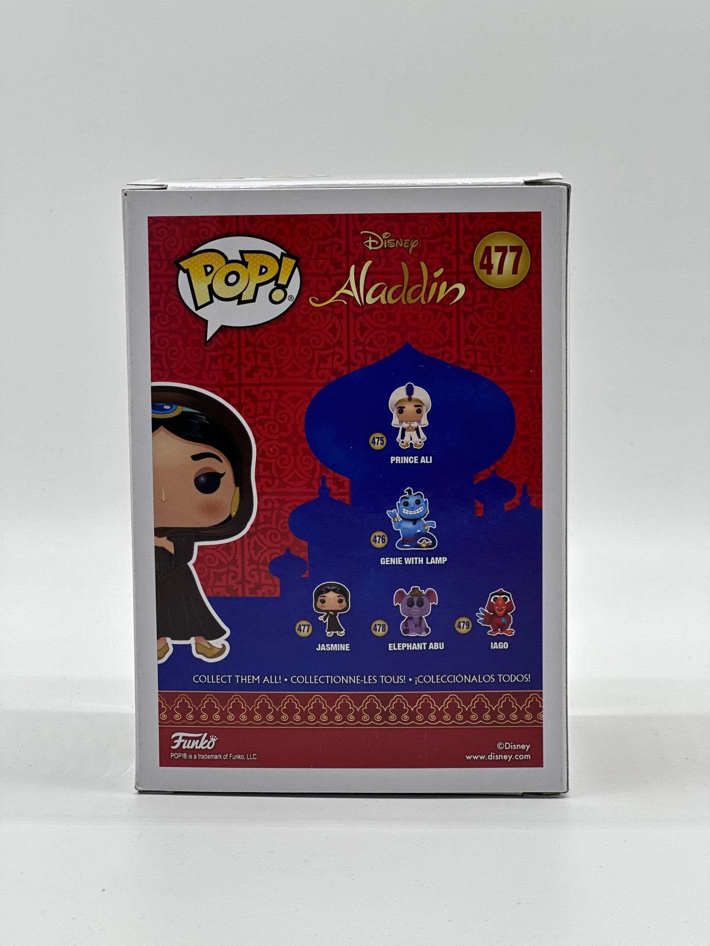 Pop! Disney Aladdin 477 Jasmine