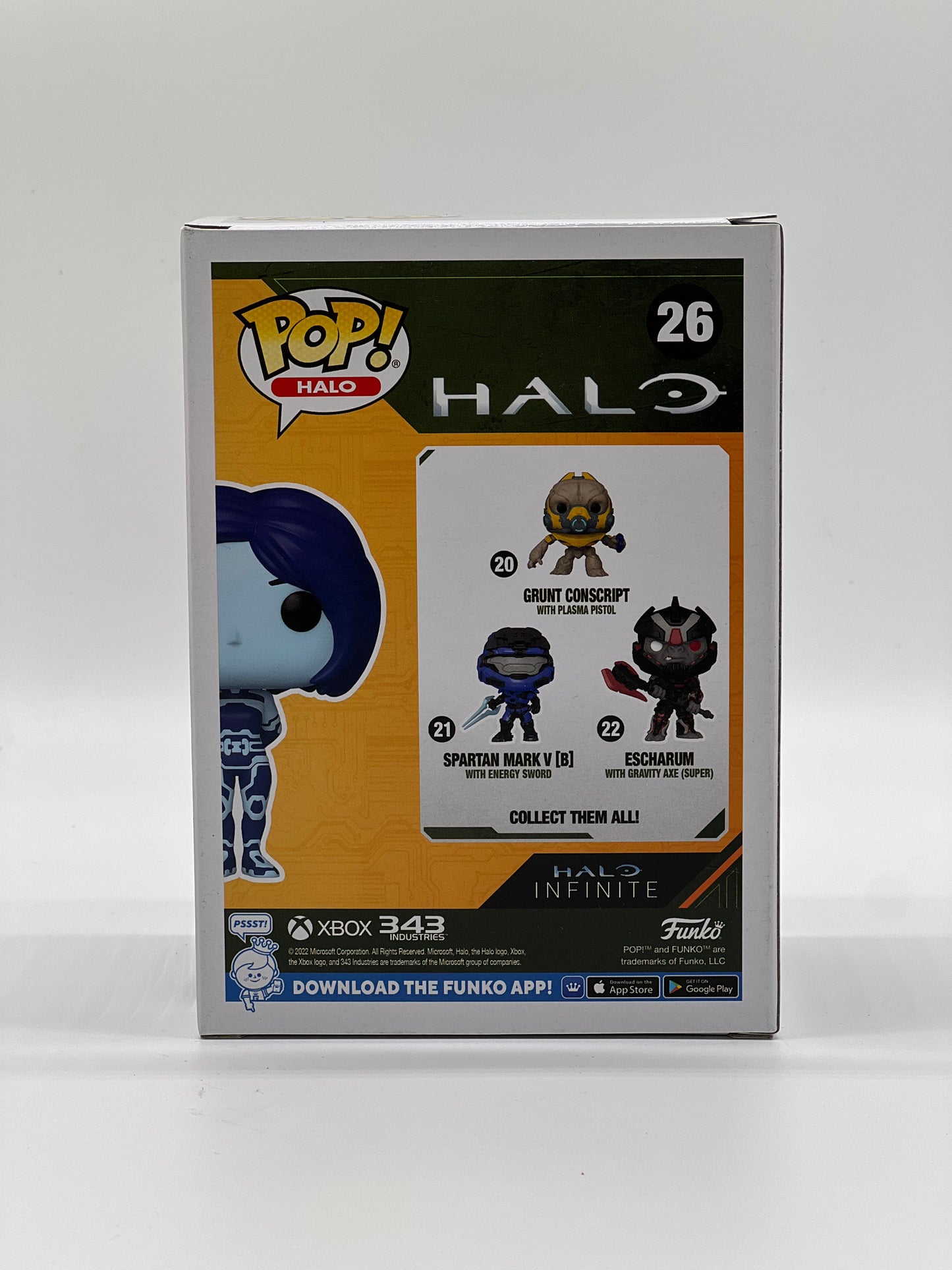 Pop! Halo Halo 26 The Weapon Glows in the Dark Funko Insider Only At GameStop