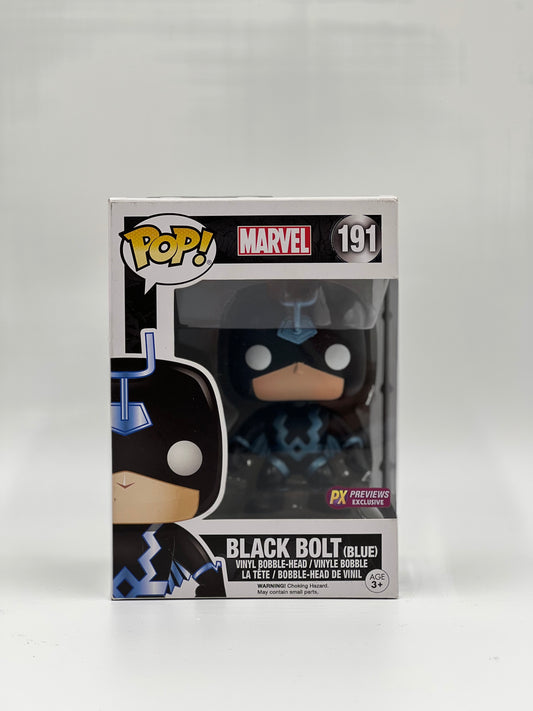 Pop! Marvel 191 Black Bolt (Blue) PX Previews Exclusive