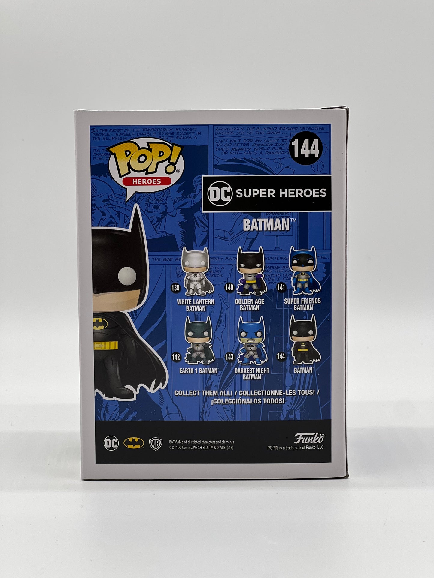 Pop! Heroes DC Super Heroes 144 Batman