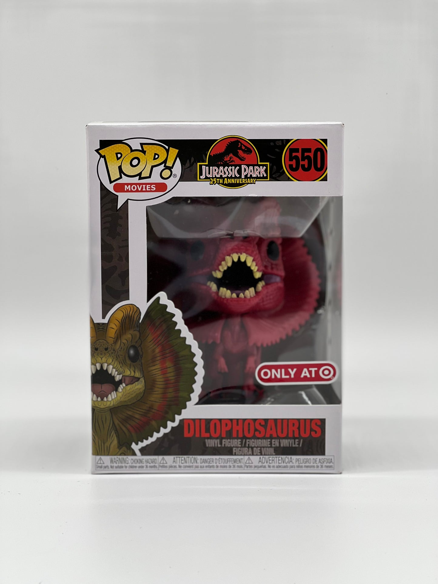 Pop! Movies Jurassic Park 25TH Anniversary 550 Dilophosaurus Only At Target