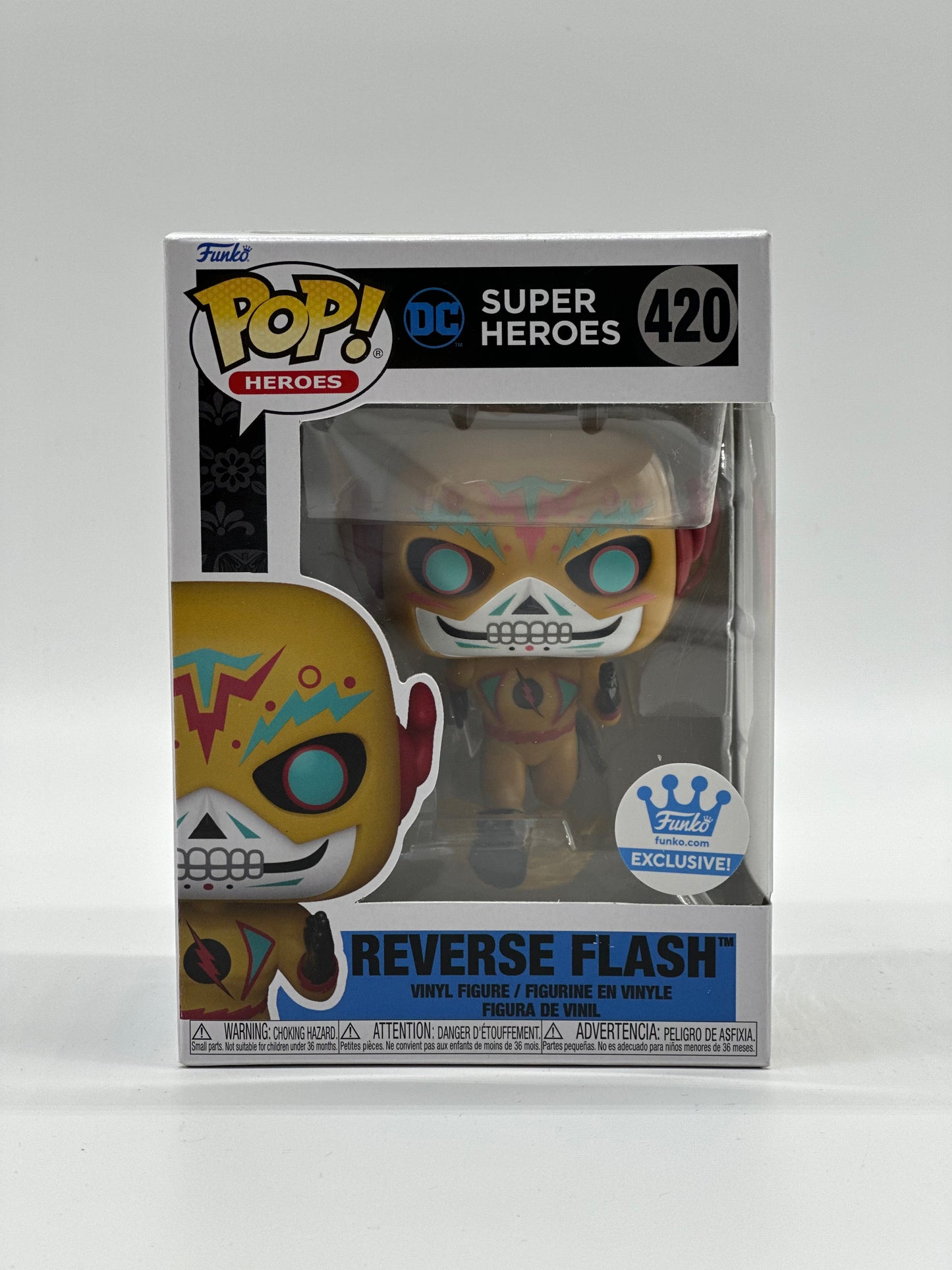 Pop! Heroes DC Super Heroes 420 Reverse Flash Funko Exclusive