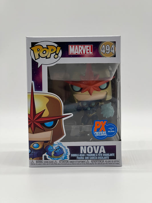 Pop! Marvel 494 Nova PX Previews Exclusive Limited To 30,000